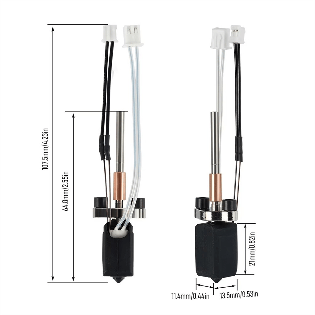 Creality Ender-3 V3-V3 Plus Yükseltilmiş Hotend Seti-0.4mm Sertleştirilmiş Nozzle