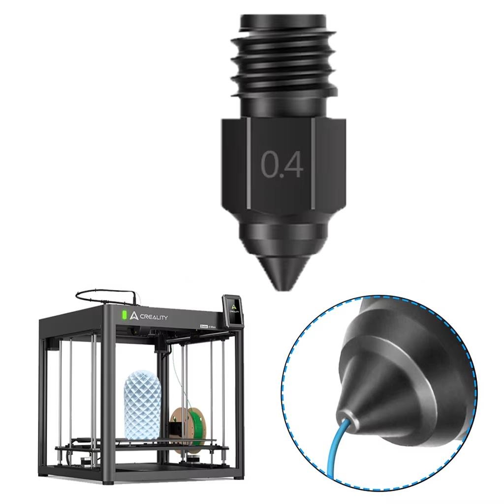 Creality Ender 5 Max Sertleştirilmiş Çelik Nozzle-0.4mm