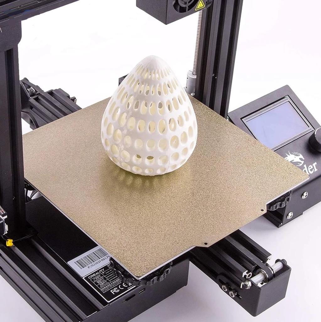 Creality Ender3 V2 Çift Taraflı Pütürlü Pei Kaplı Yay Çeliği Tabla-235x235mm