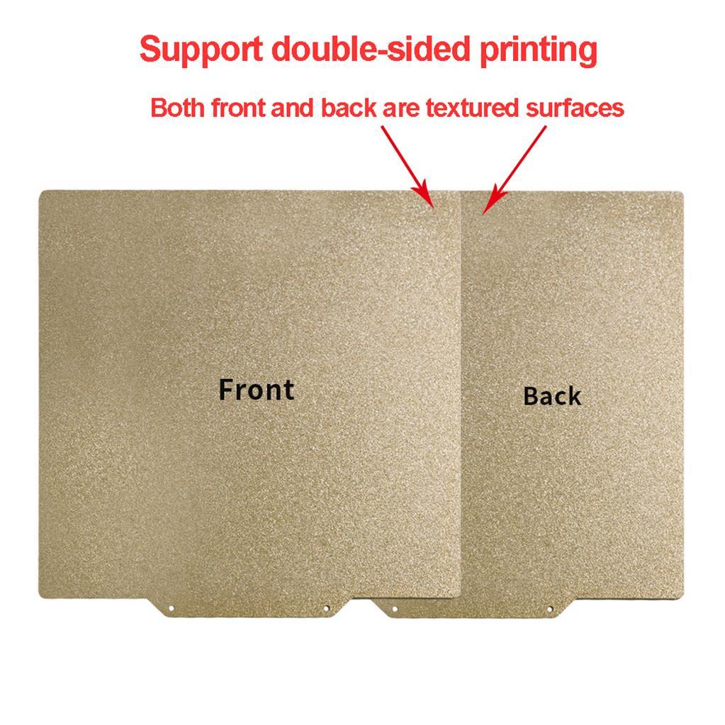 Creality Ender3 V2 Çift Taraflı Pütürlü Pei Kaplı Yay Çeliği Tabla-235x235mm