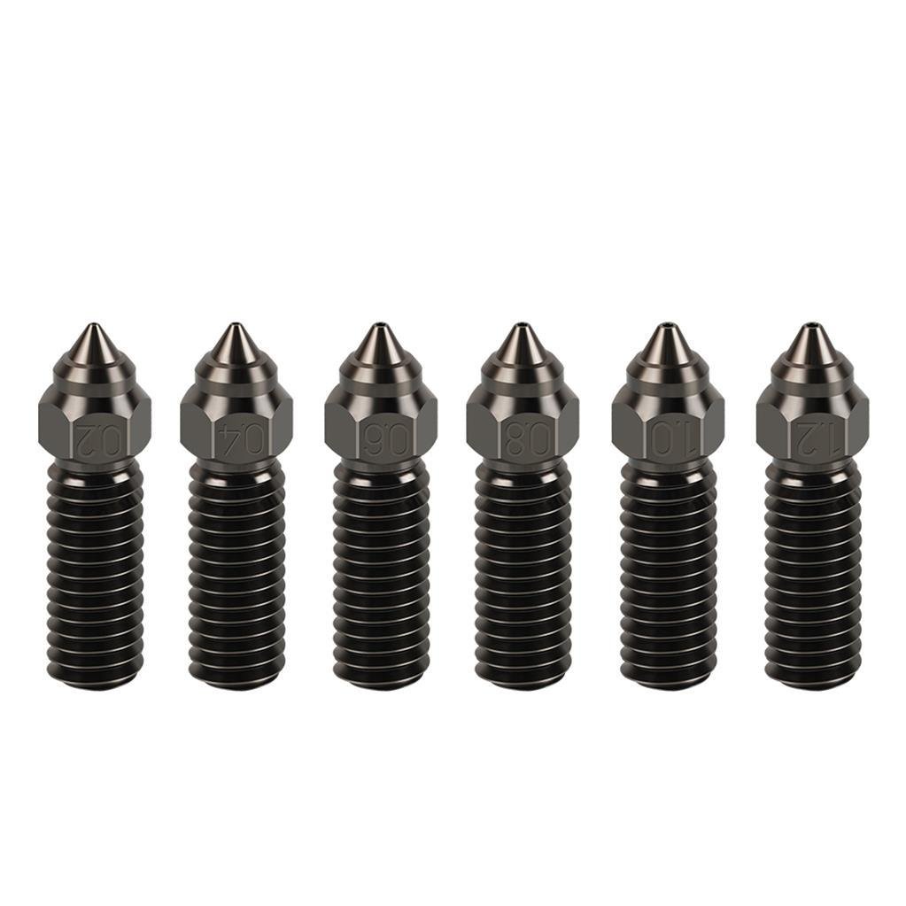 Creality K1-K1 Max-CR M4 Uyumlu Sertleştirilmiş Çelik Nozzle(0.2mm)