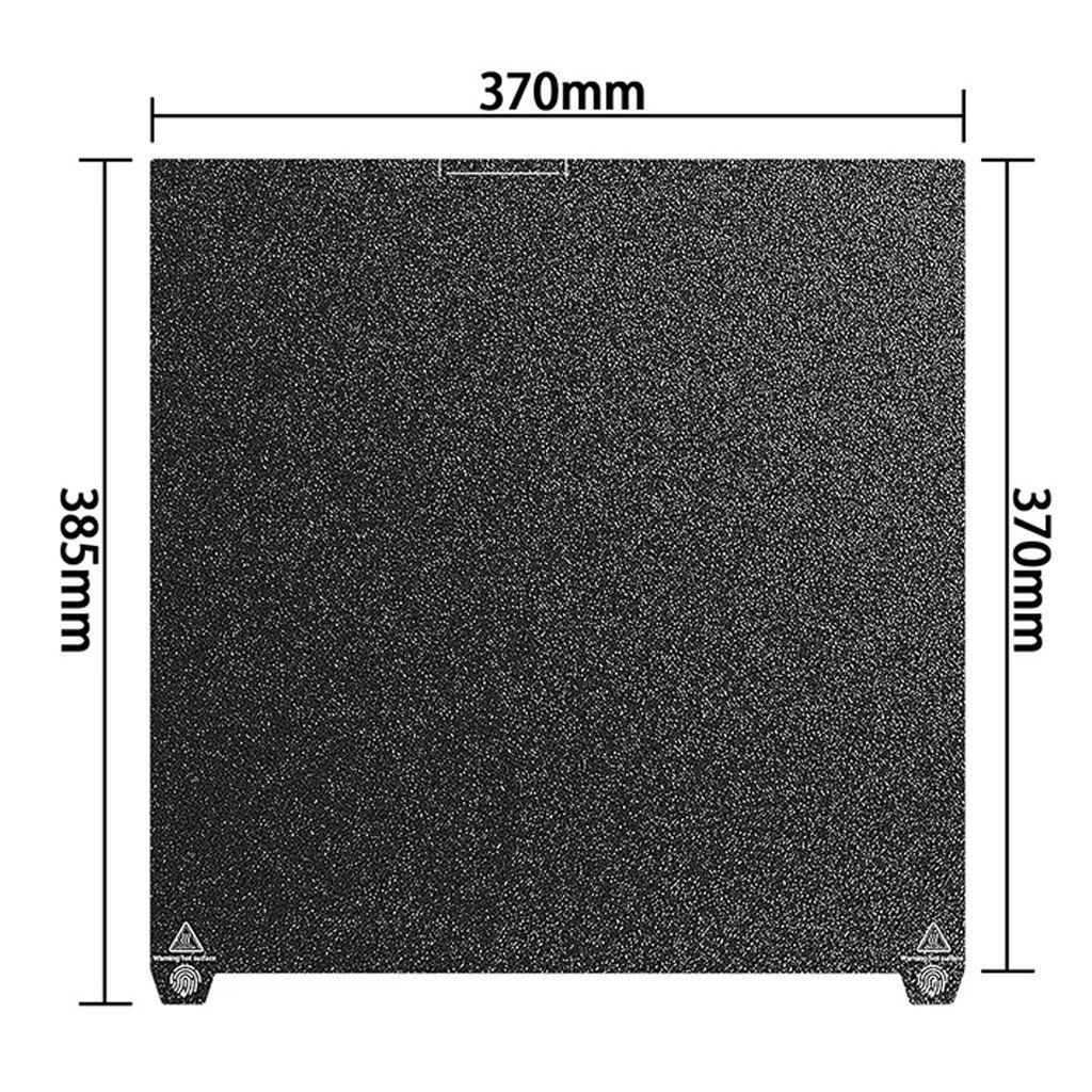 Creality K2 Plus Çift Taraflı Siyah Pütürlü Pei Tabla-350x350