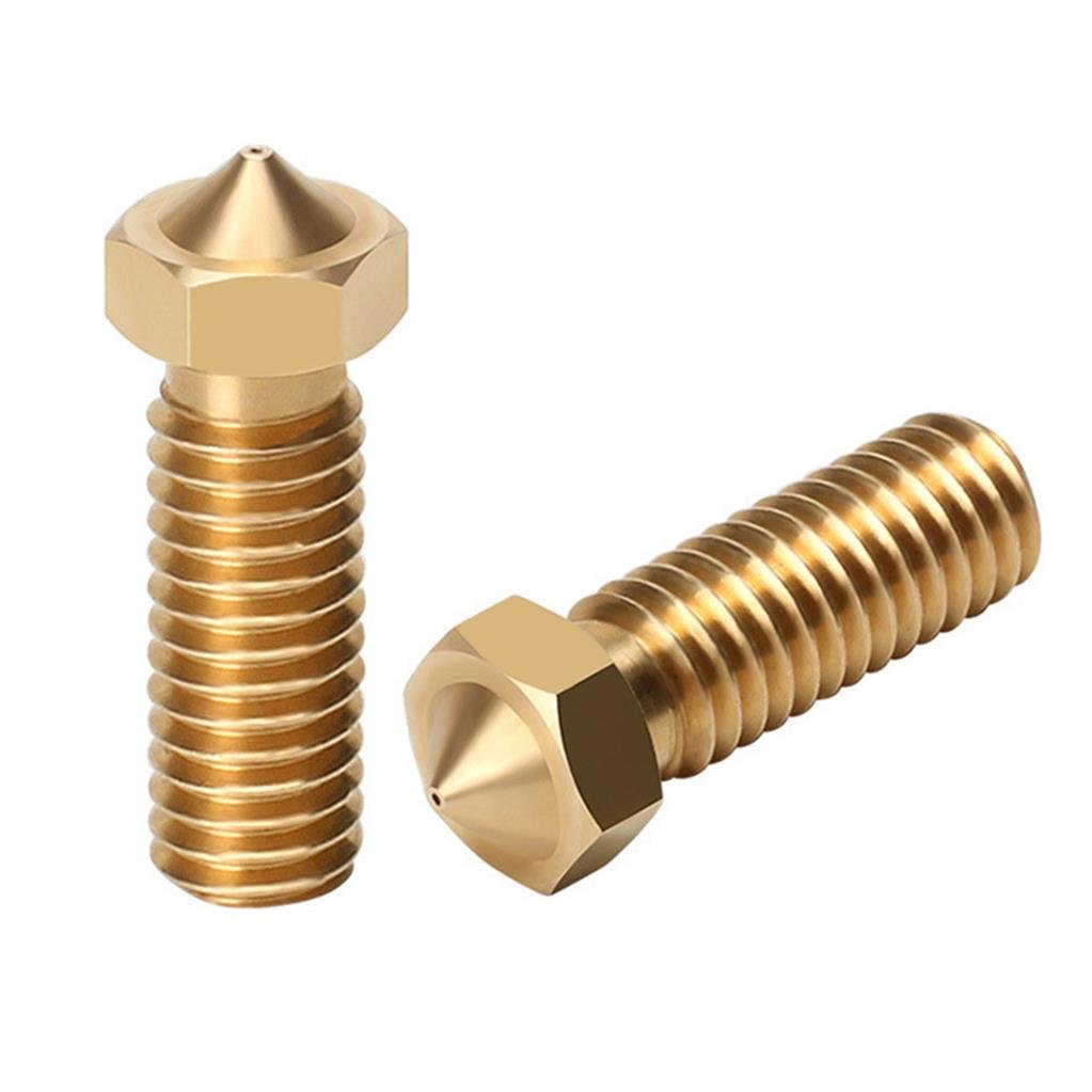 E3D Volcano Pirinç Nozzle-Sidewinder X1-X2-Genius-Genius Pro-0.4mm