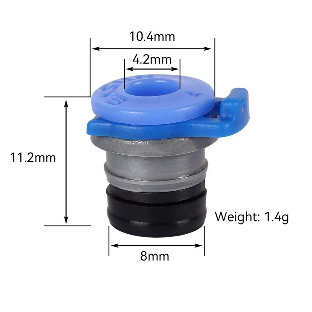 ECAS04 Bowden Extruder Konnektörü-4x2 PTFE Teflon Boru Girişi