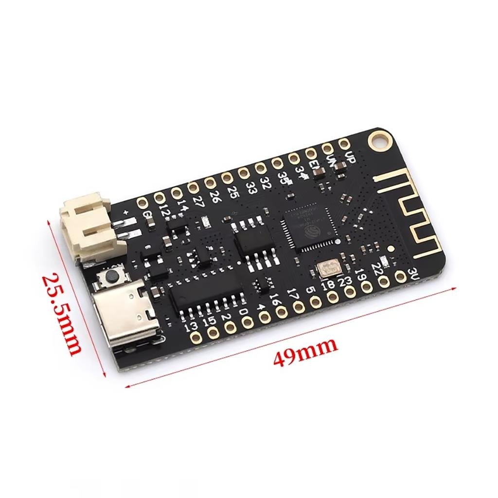 Esp32 Lite V1.0.0 Rev1 4 MB Wifi+Bluetooth Kartı-Type-C