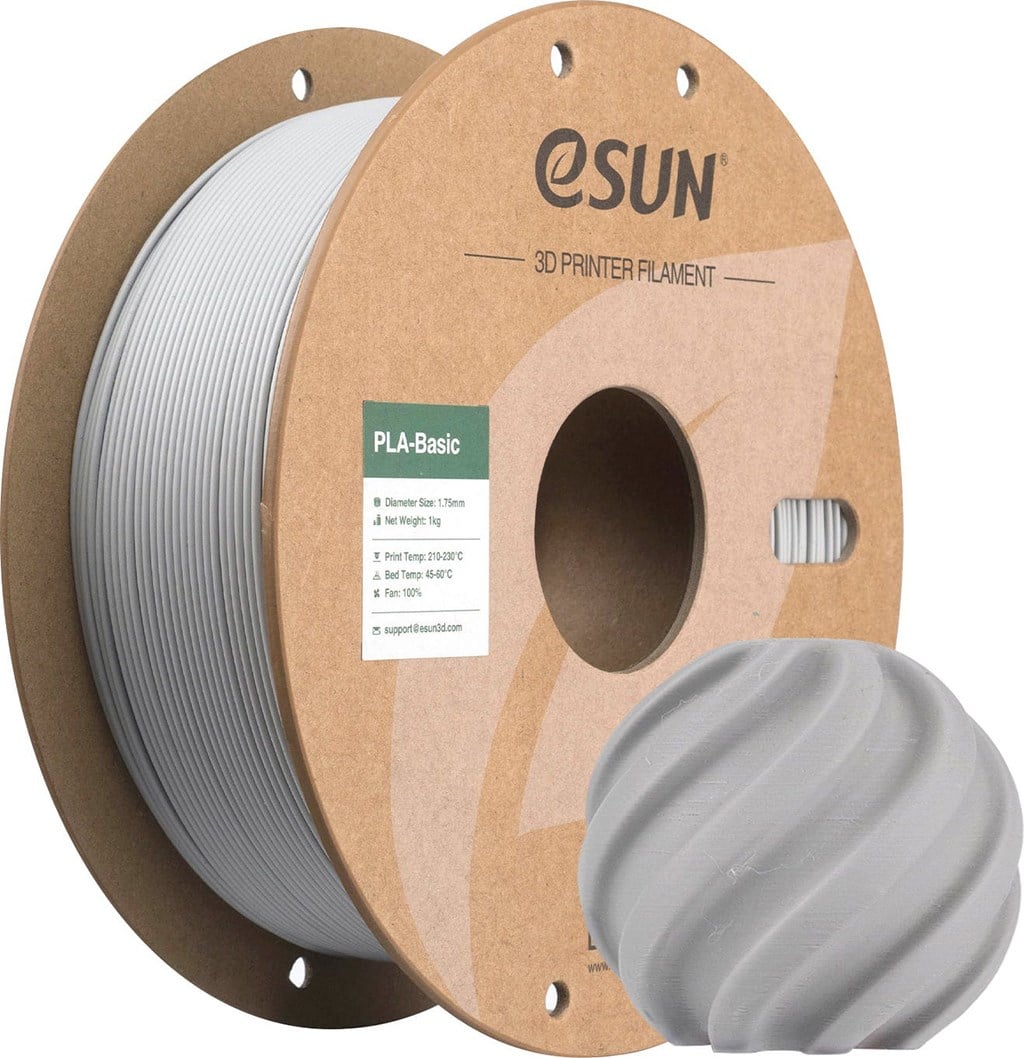 Esun PLA Basic Filament Beton(Concrete) Gri 1.75mm 1000gr