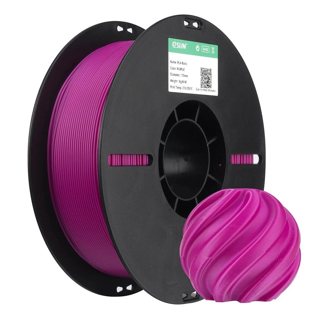 Esun PLA Basic Filament Mor 1.75mm 1000gr