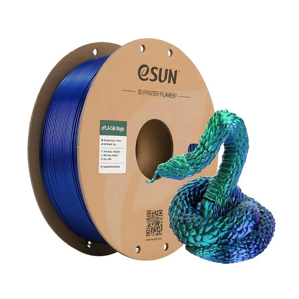 Esun PLA-Silk Magic Filament Mavi-Yeşil 1.75mm 1000gr