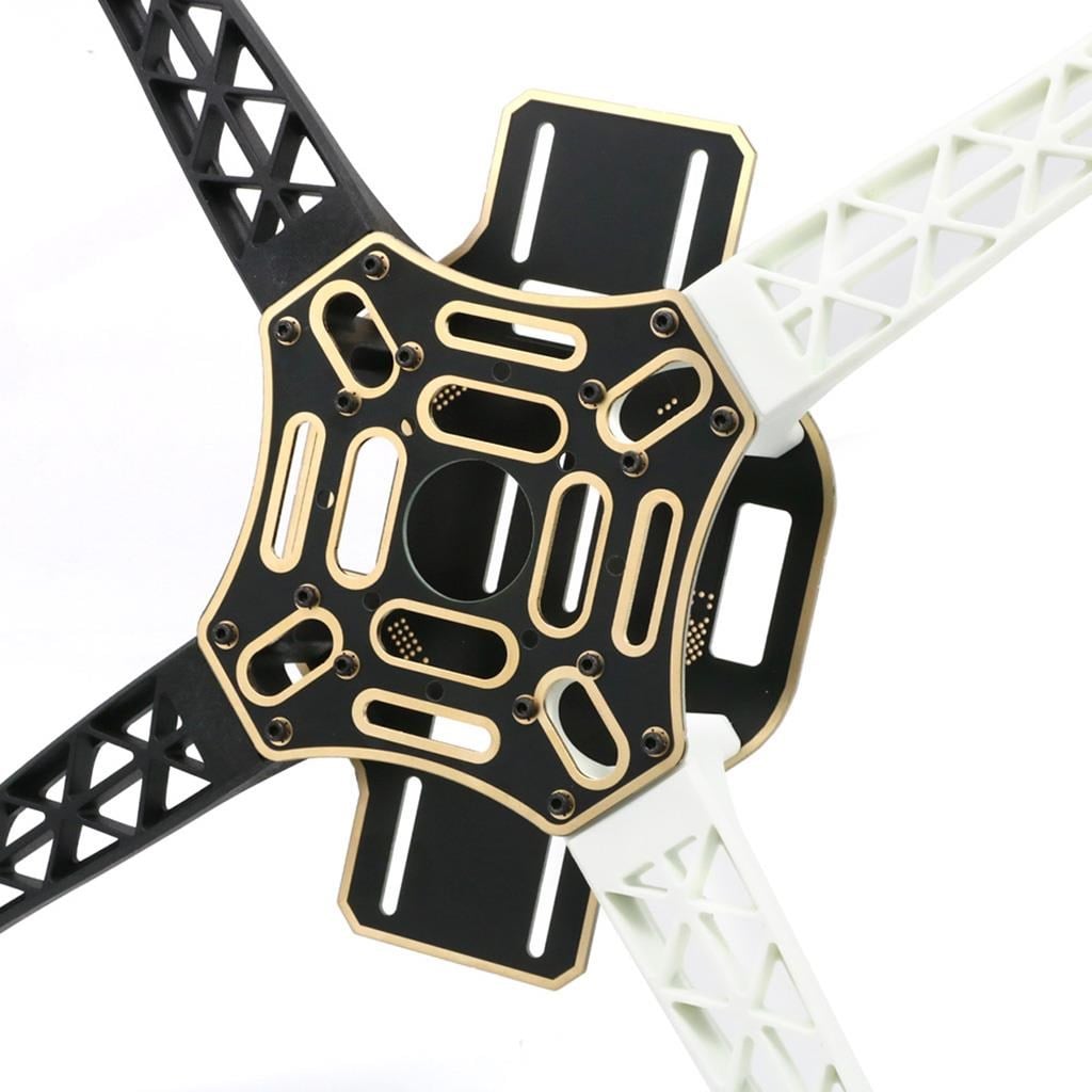 F450 PCB Kartlı Quadcopter Gövde Kiti-Kırmızı-Siyah Kollar