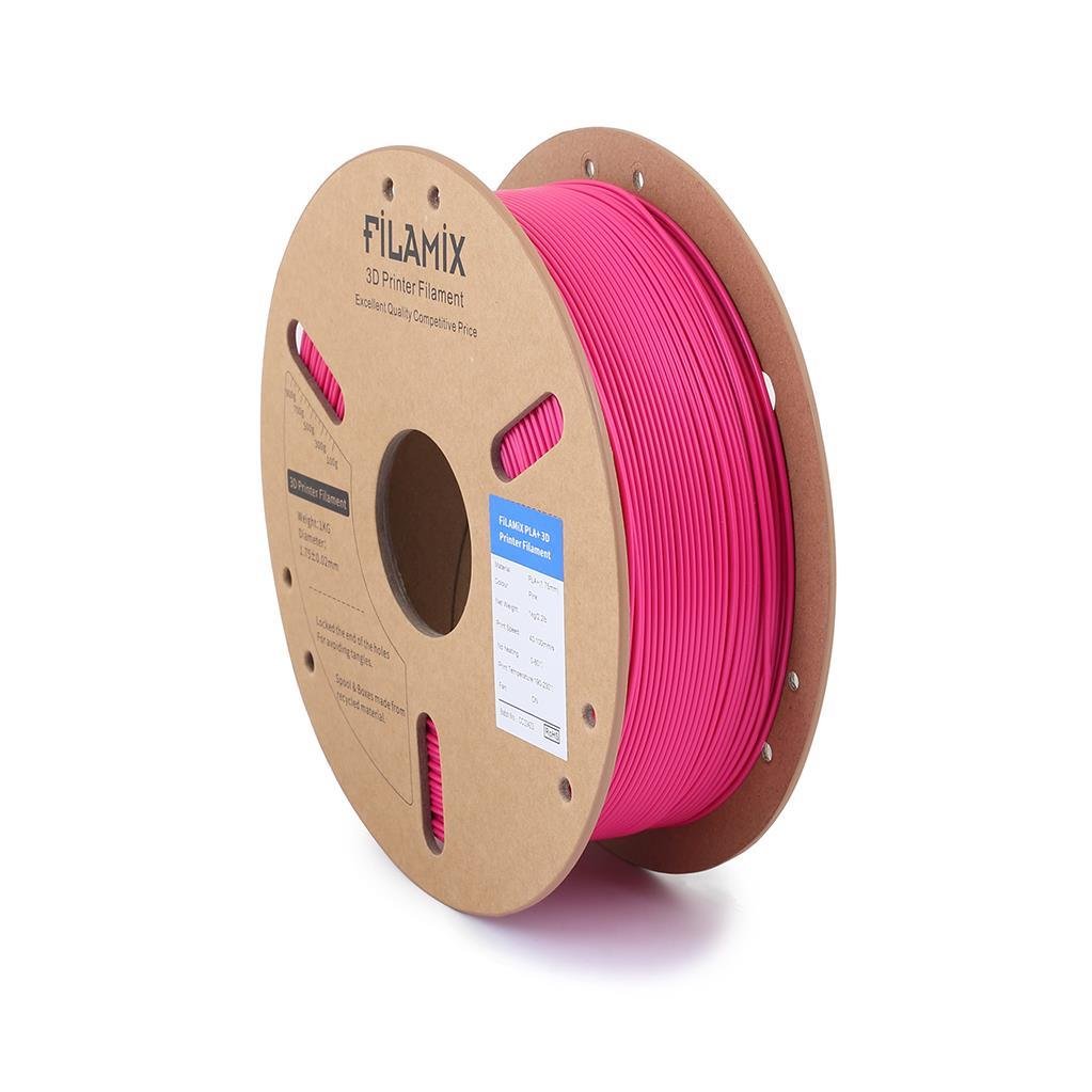 Filamix PLA+ Filament 1.75mm 1Kg (100mm/s) Pembe