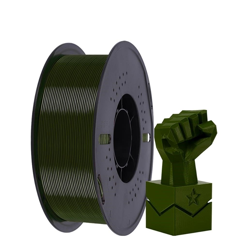 Filamix Rapid Petg Filament 1.75mm 1Kg Transparan Zeytin Yeşili
