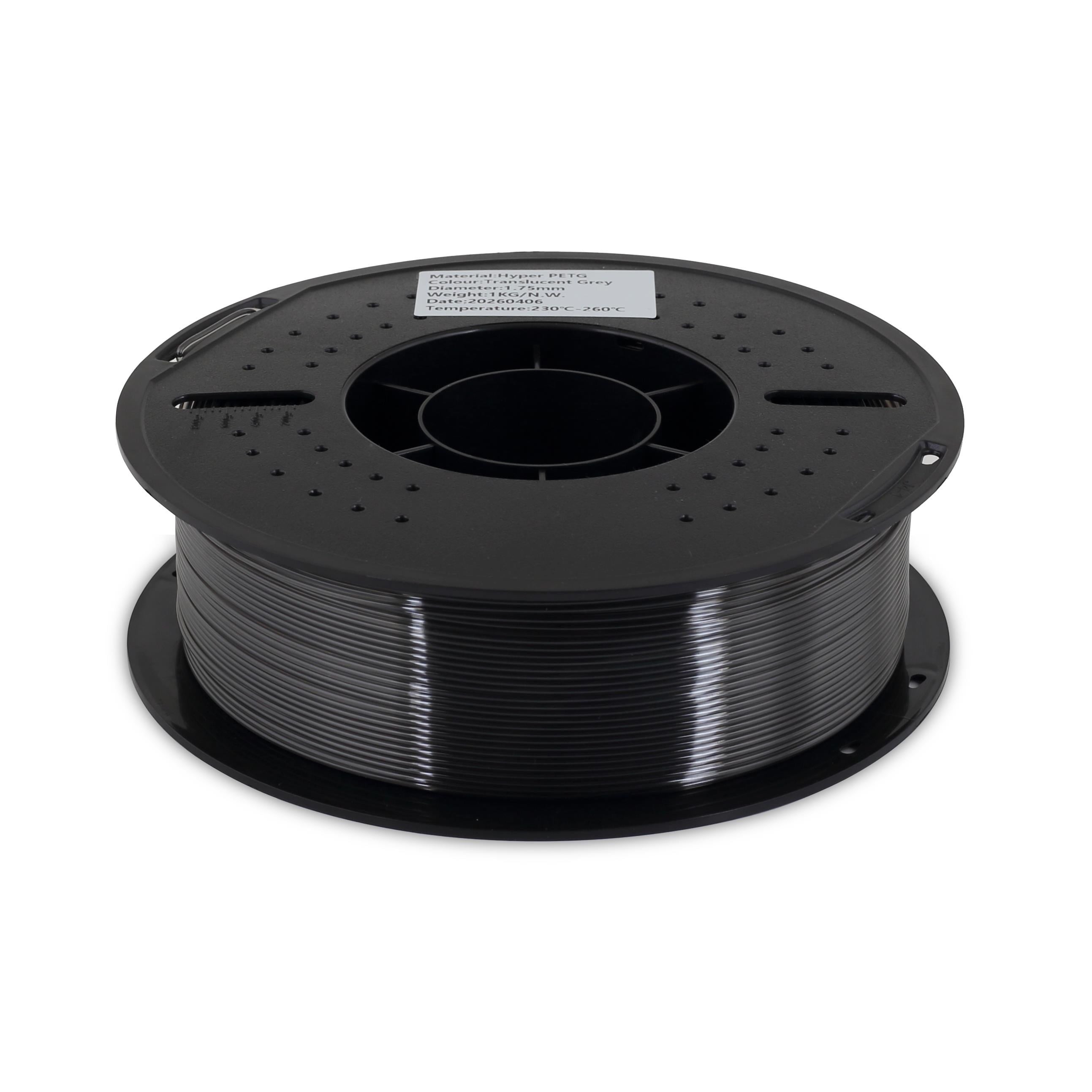 Filamix Rapid Petg Filament 1.75mm 1Kg Transparan Gri