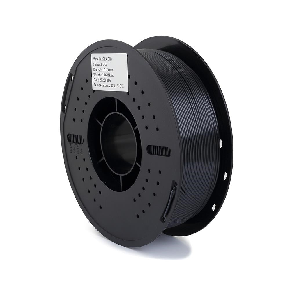 Filamix Silk PLA Filament 1.75mm 1Kg-Siyah