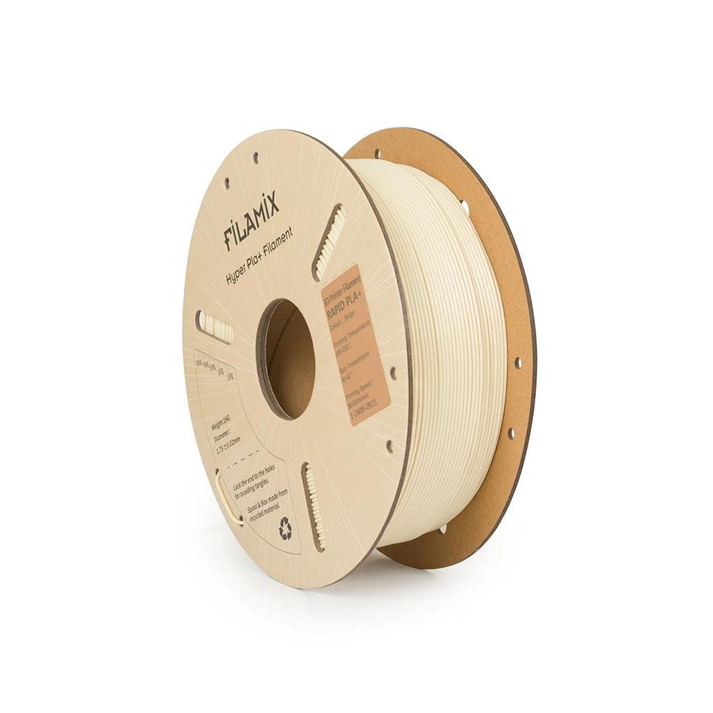 Filamix Yüksek Hızlı Hyper PLA+ Filament 1.75mm 1Kg-Bej