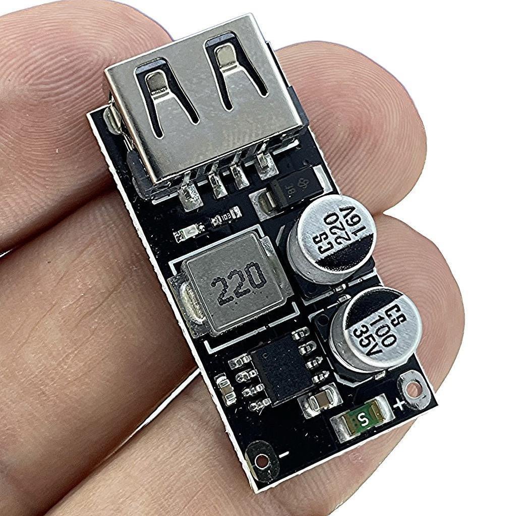 Hızlı Şarj Regülatör Devresi 5V 3A-QC3.0-DC-DC(6-32V)