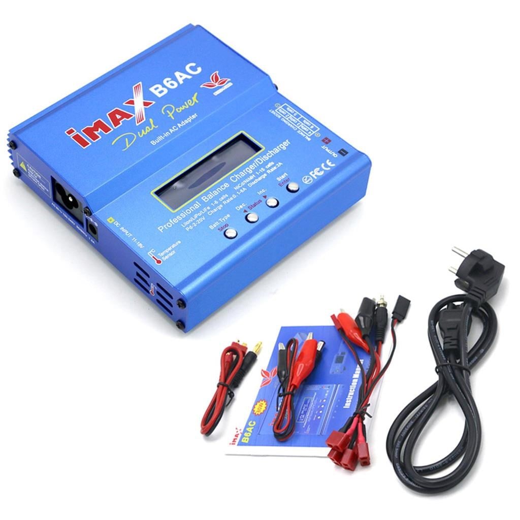 IMAX B6AC 80W RC Lityum Pil Şarj Cihazı Dahili Adaptörlü