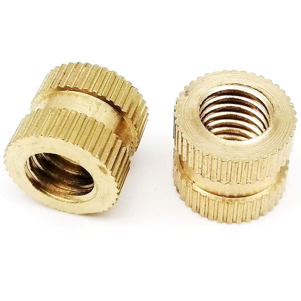 M3x5.5x4.2 Pirinç İnsert Somun 3D Baskı İçin Çakma Somun(100 Adet)