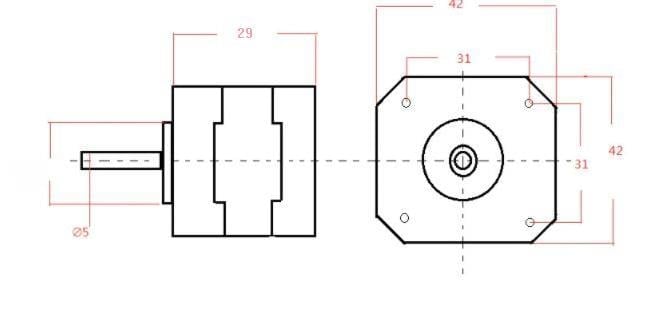 Nema 17 Step Motor(17HS2408)