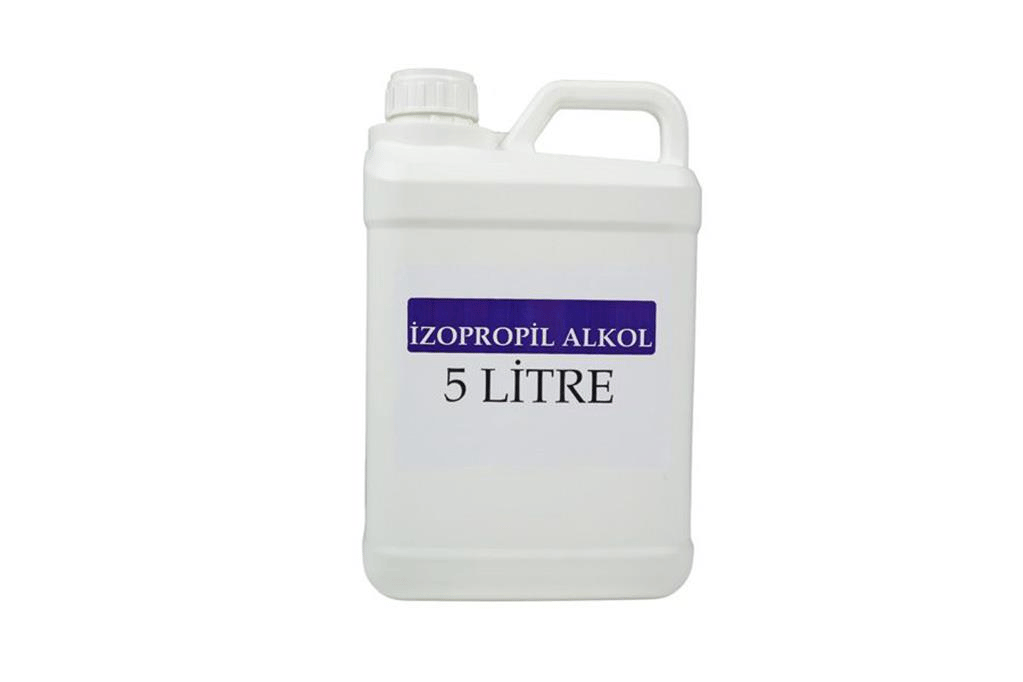 Saf İpa %99,8 İzopropil Alkol 5LT(Reçine Temizleme Sıvısı)