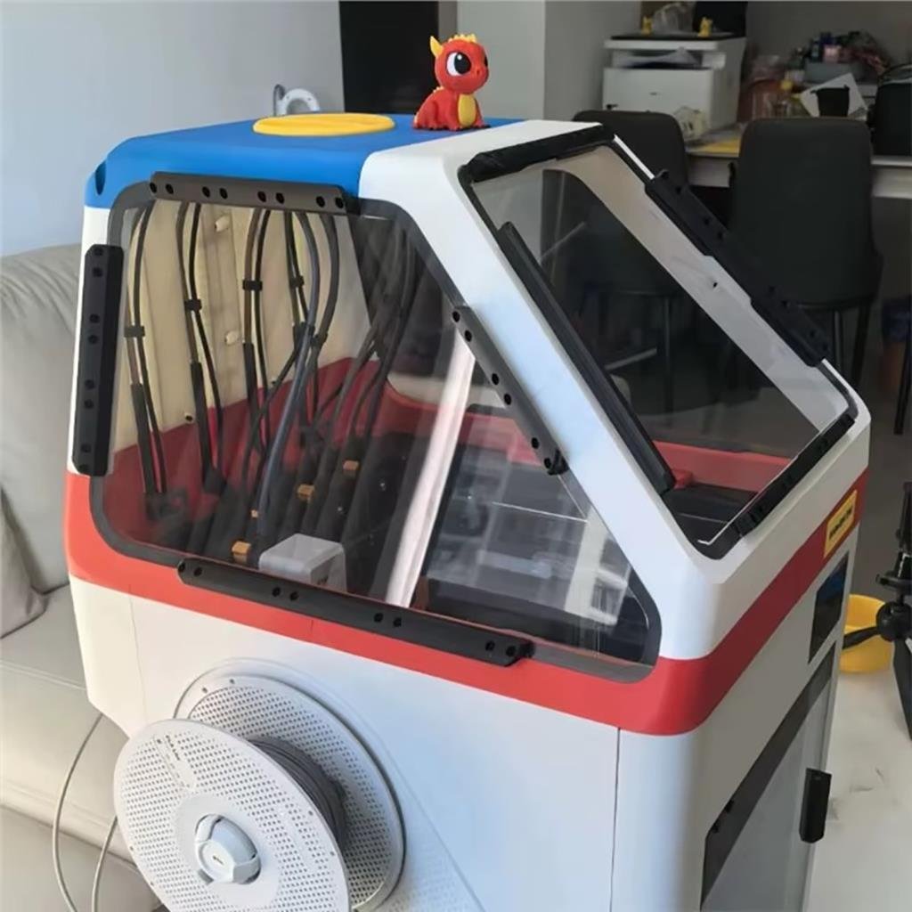 Snapmaker U1 Üst Kapama Kiti Plexi Full Seti-Baskılar Hariç