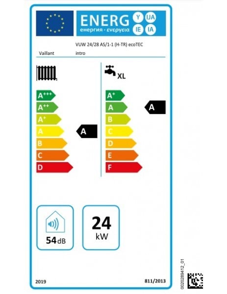 Vaillant VUW 24/28 as/1 - 1 (h-tr) ecoTEC intro