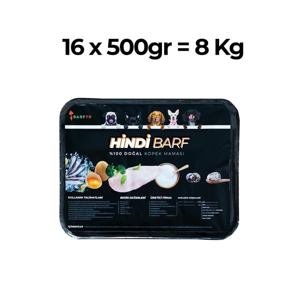 Hindi Barf 8 kg Köpek Maması