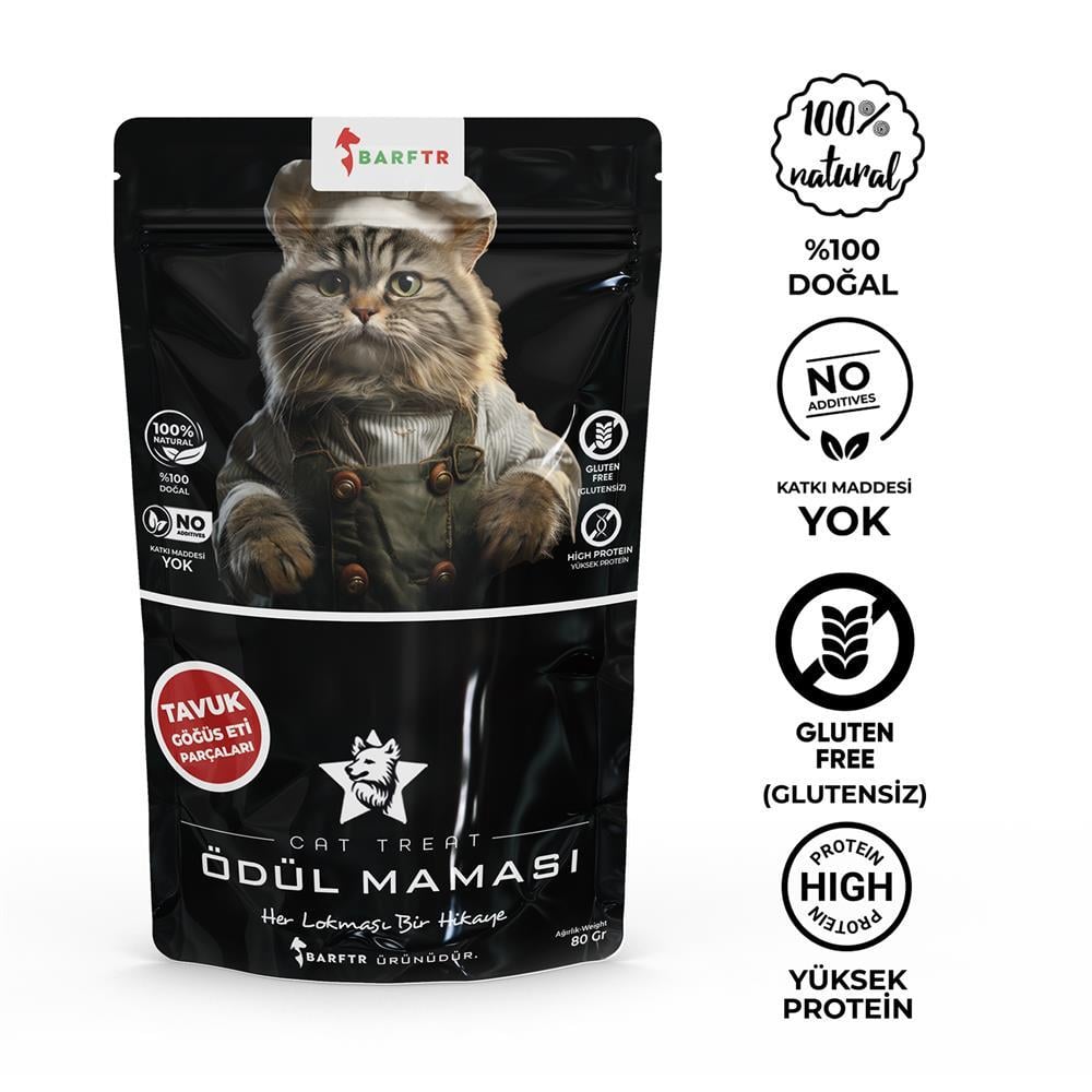 Kediler İçin Karışık Ödül Maması 80 Gr*5 Adet 400 Gram