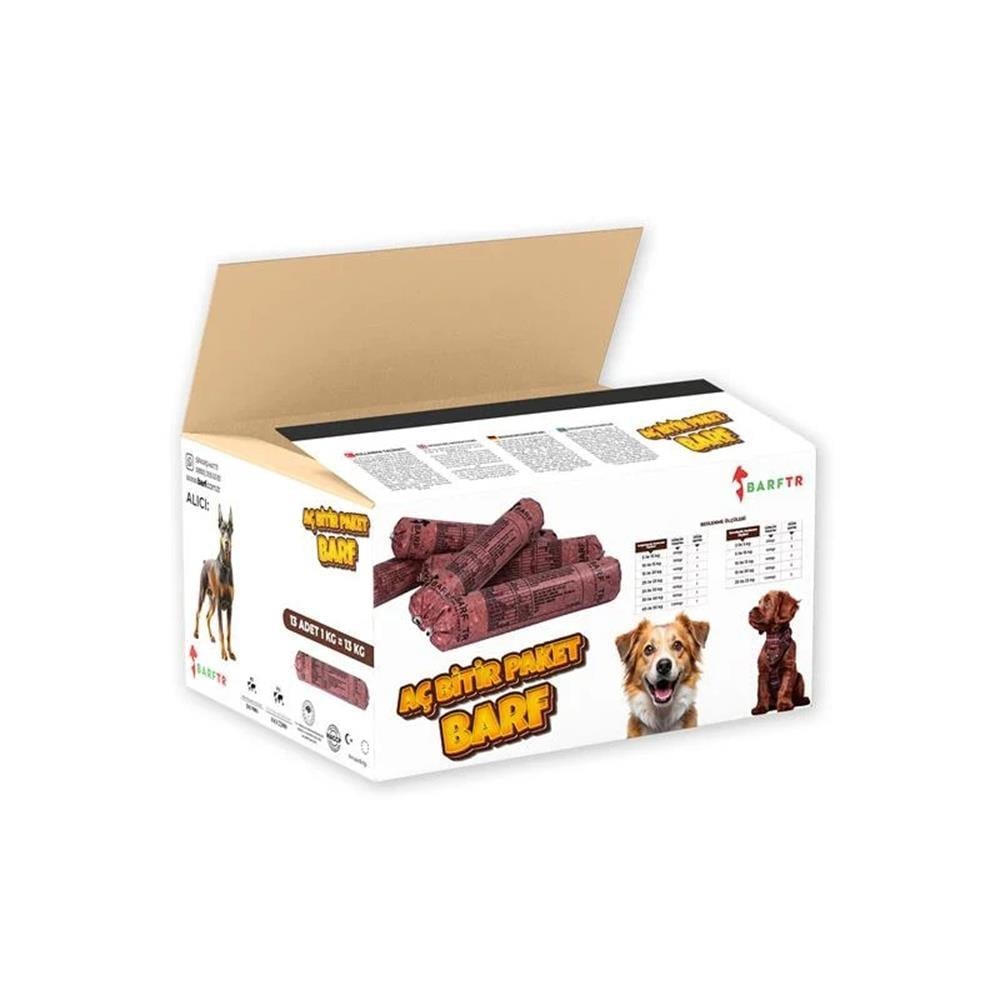 Mix Barf 13 kg Aç Bitir Paket Köpek Maması