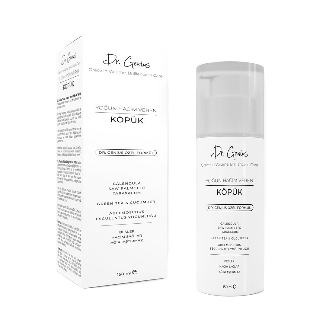Dr. Genius Yoğun Hacim Veren Saç Köpüğü 150 ml