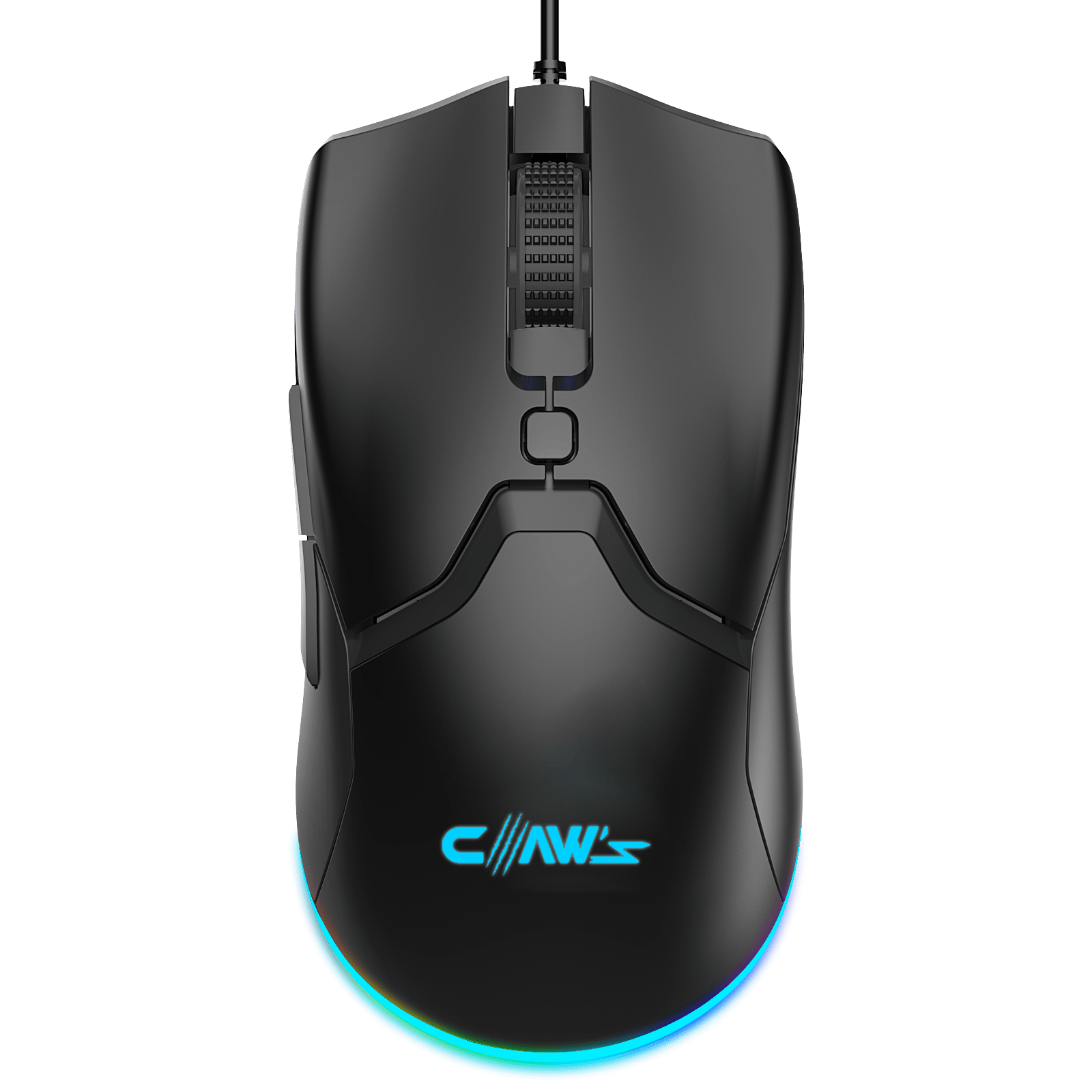 Cerberus Pixart PAW3519 Sensörlü 4200 Dpi Wide Rgb Özel Abs Doku Kablolu Gaming Mouse - Siyah
