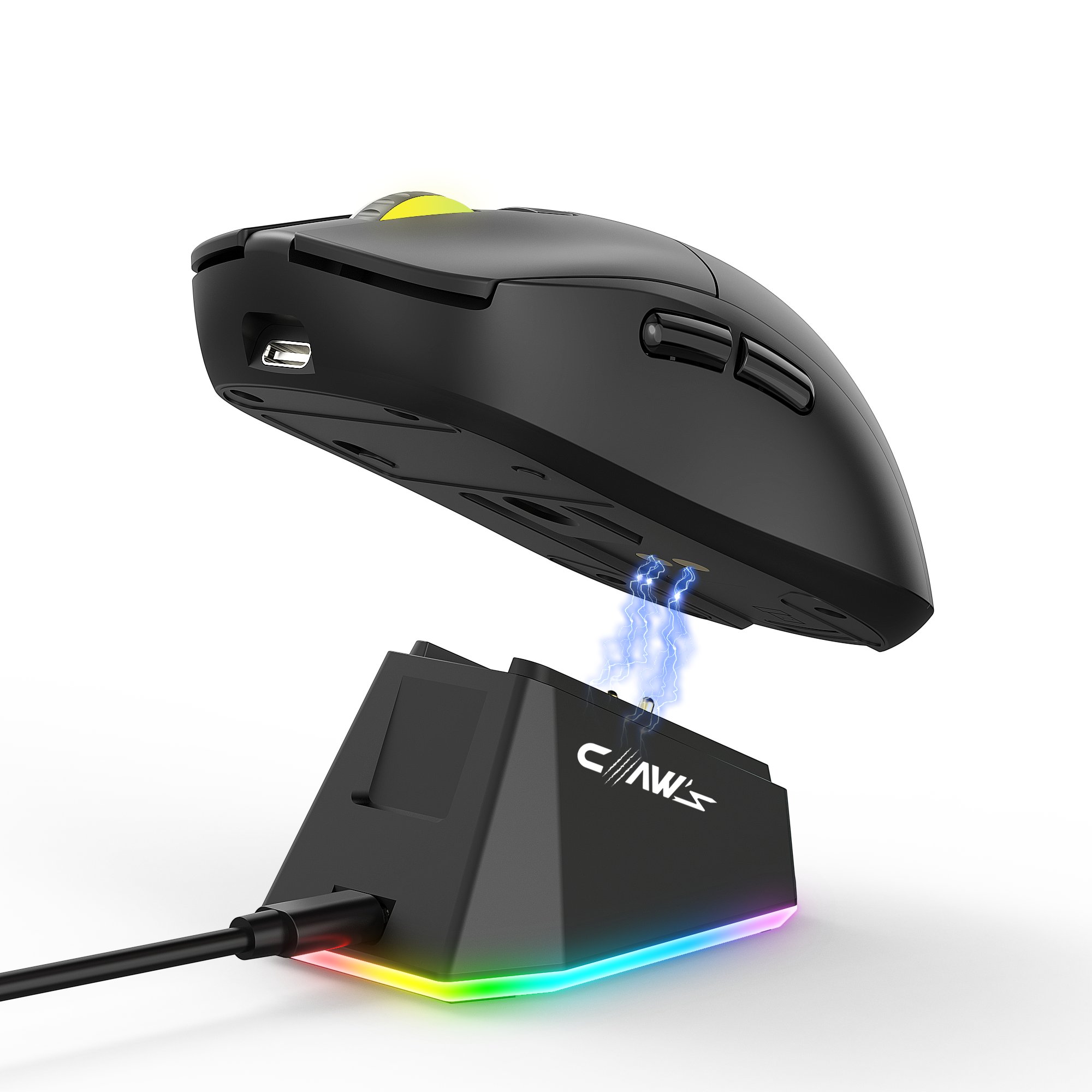Claw's Banza 24000 Dpi Tri-Mode Kablosuz PAW3311 sensör Makro Yazılımlı Gaming Mouse
