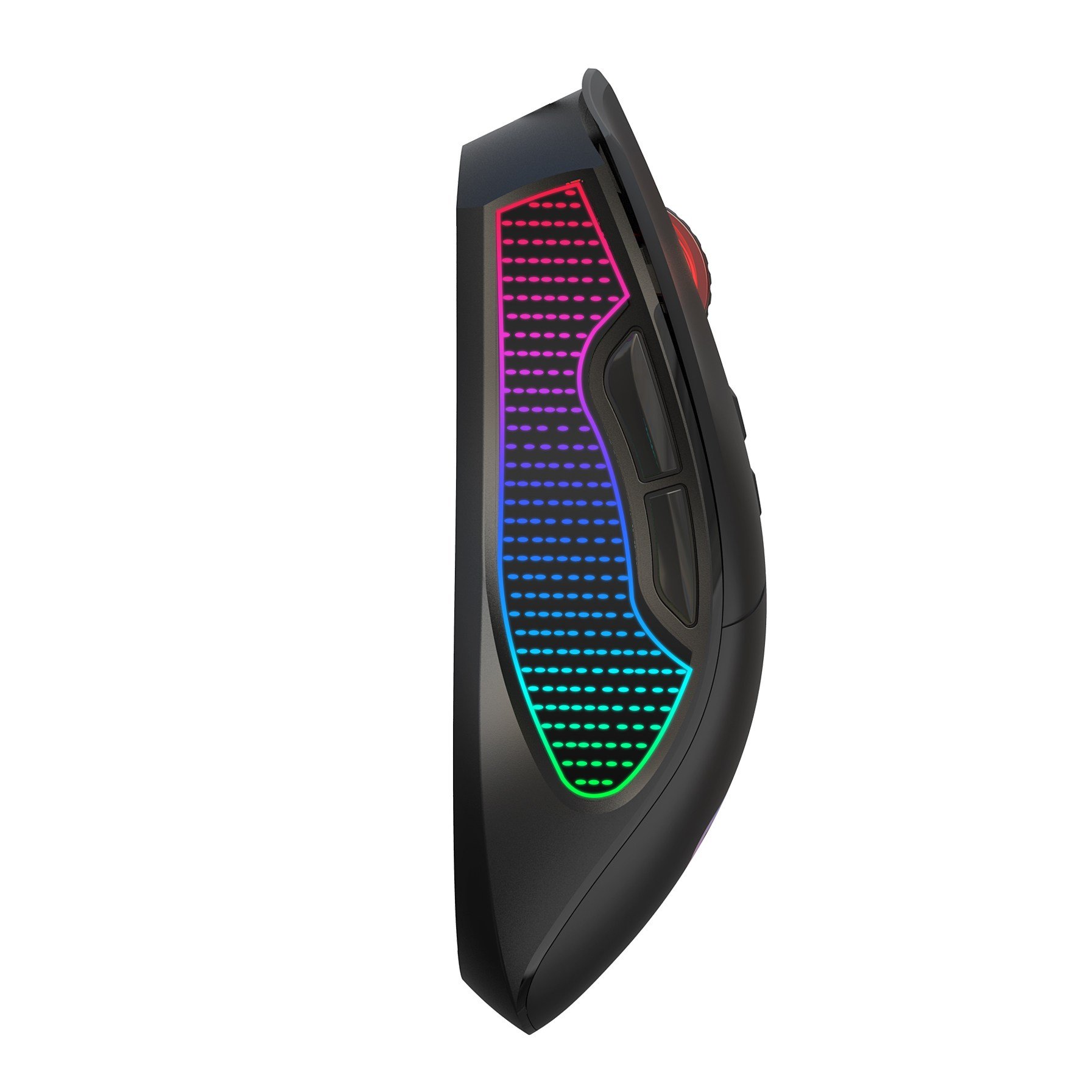 Claw's Crossfire Air Pro Kablosuz 24.000 Dpi Pixart PMW3325 Sensör Makro Yazılımlı Chromatic RGB Kablosuz Gaming Mouse - Siyah (2.4 GHz Kablosuz + BT5.1 + Type-C ile Kullanım Desteği)