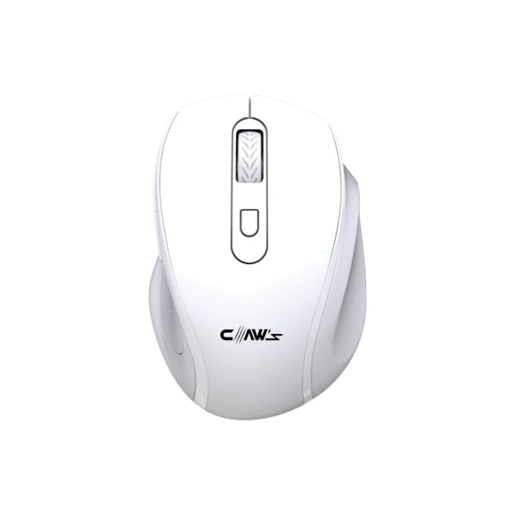 Claw's Genius v2 Pixart PAW3065 Sensörlü Kompakt Kablosuz Mouse - Beyaz (Windows & Mac Uyumlu)