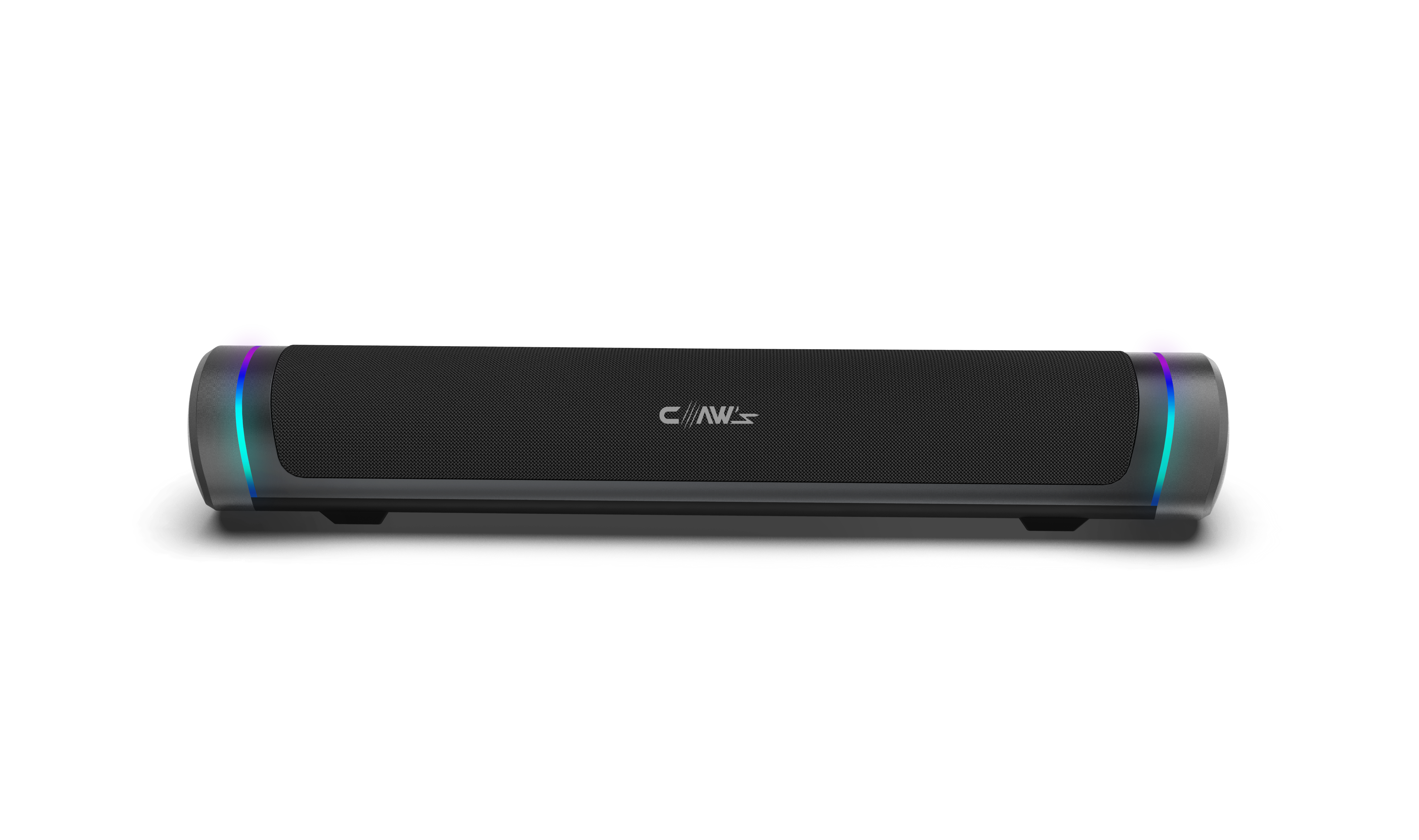 Claw's Prism 6W (3w x2) Chromatic RGB Işıklandırmalı USB + 3.5mm Audio Çıkışlı Ses Kontrolcülü Kompakt Tasarım Tak-Çalıştır Gaming & Müzik Soundbar Speaker