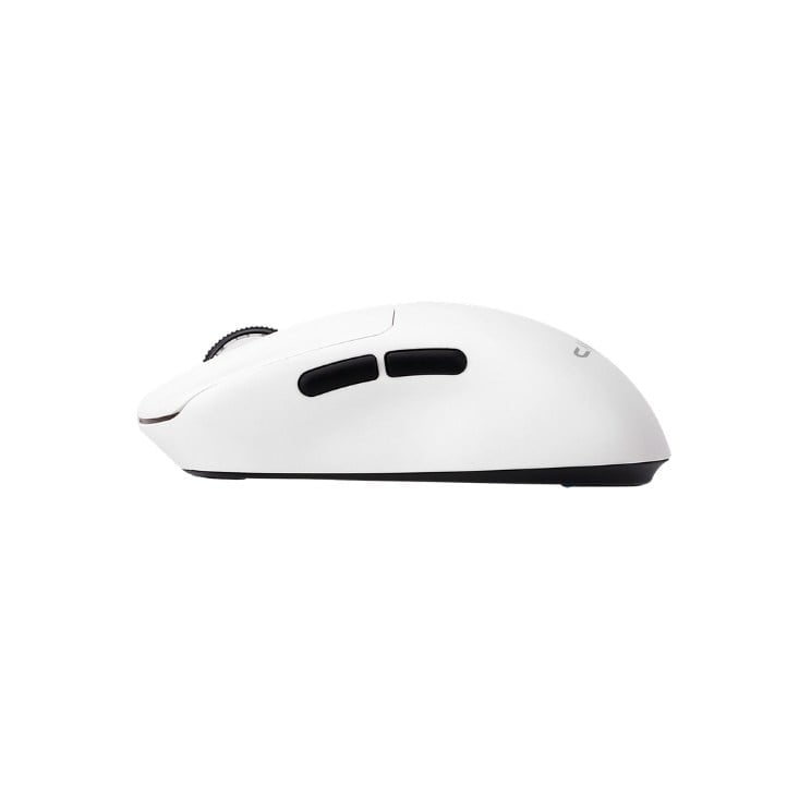 Claw's Rajin Strike Üç Modlu Kablosuz & Kablolu 12800 Dpi LCD Ekran & Makro Yazılımlı Kablosuz Gaming Mouse - Beyaz (2.4 GHz Kablosuz + BT5.1 + Type-C ile Kullanım Desteği)