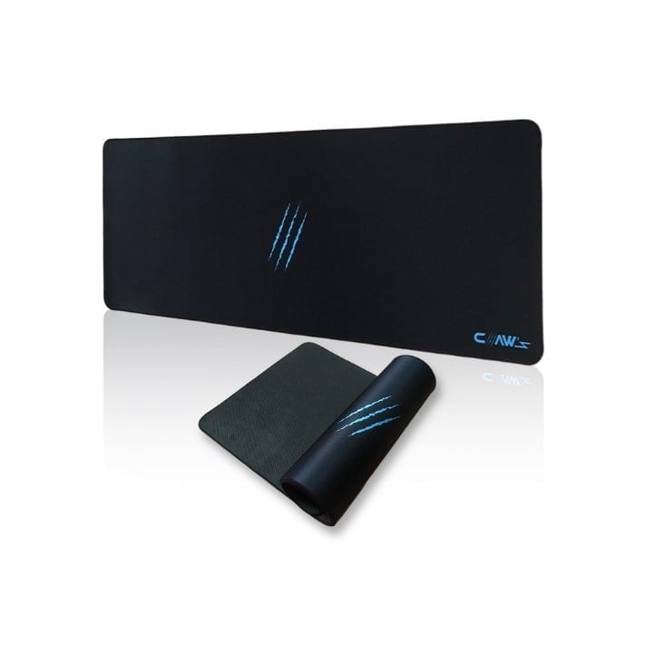 Claw's Soft 90x40cm Mikrofiber Yüzey - Kaydırmaz Kauçuk Zemin - 3mm Kalınlık - 360 Derece Dikiş - Kolay Temizlenebilir XXL Mousepad