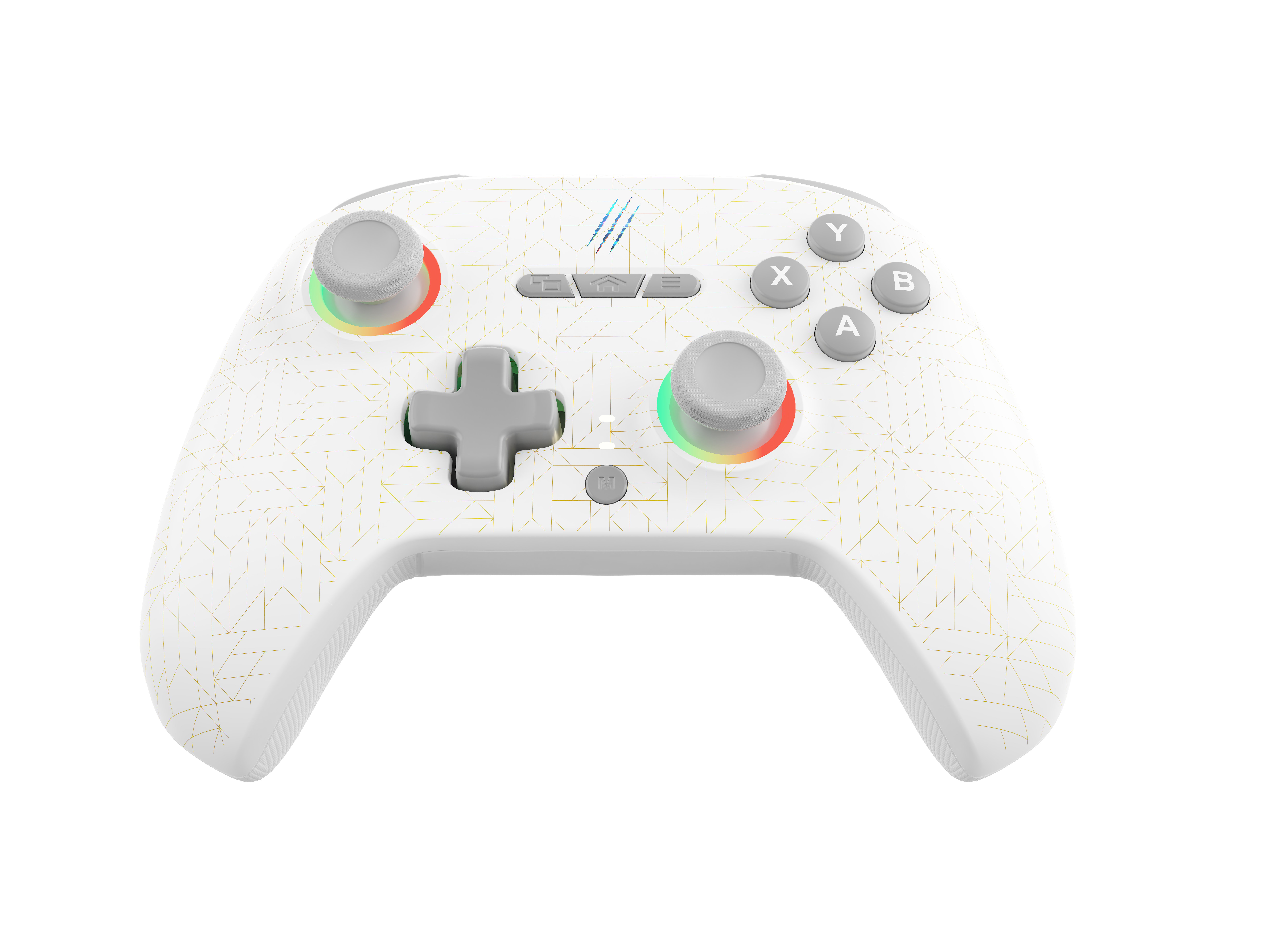 Claw's Tactical Mortal 2.4 Ghz/BT Çift Kablosuz Mod - Chromatic RGB - Makro - Silikon Switch - HALL 3D - Titreşimli - Turbo Modu - 18 Tuşlu Gamepad