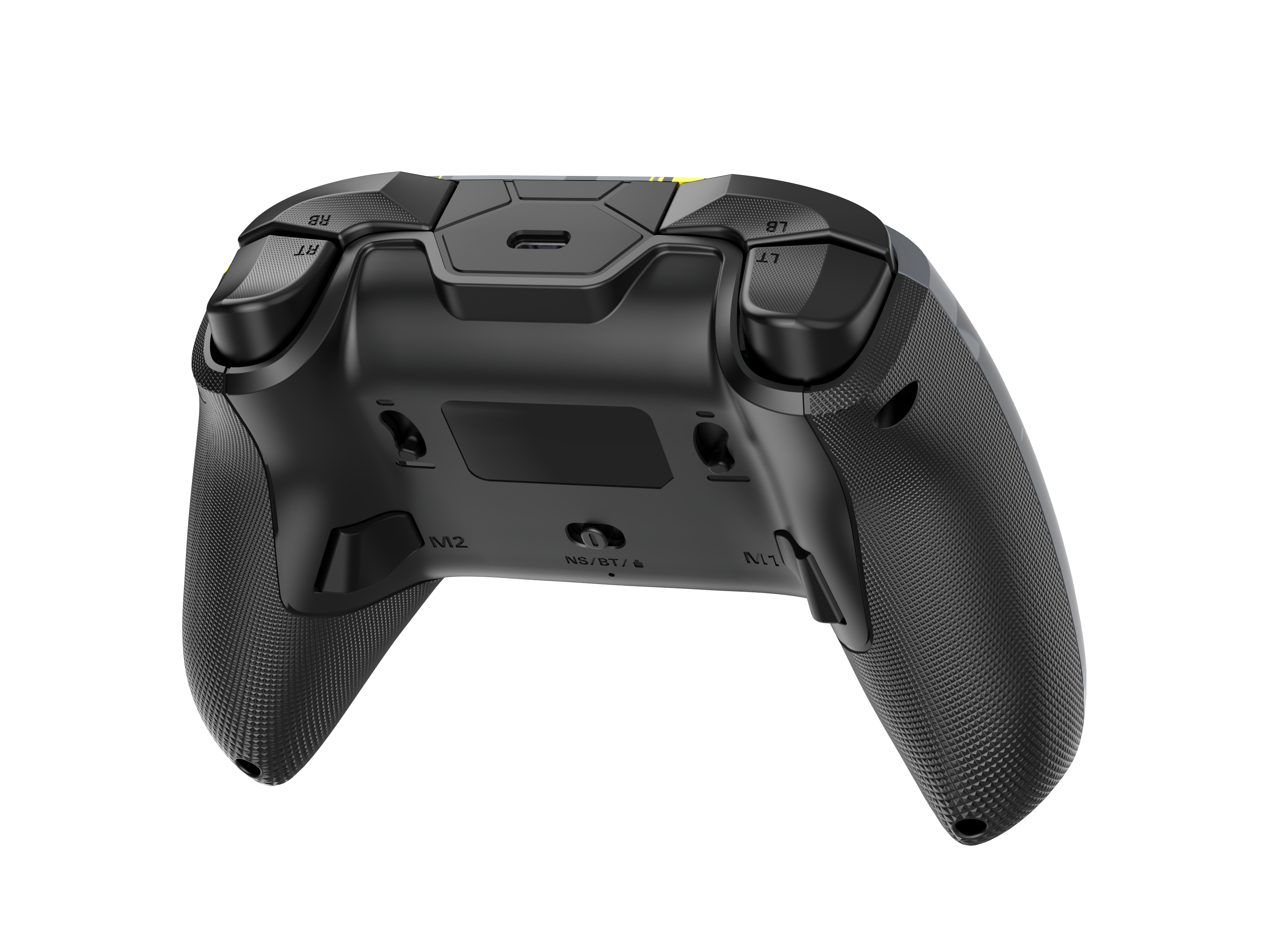 Claw's Tactical Mortal 2.4 Ghz/BT Çift Kablosuz Mod - Chromatic RGB - Makro - Silikon Switch - HALL 3D - Titreşimli - Turbo Modu - 18 Tuşlu Gamepad - Blackout Yellow