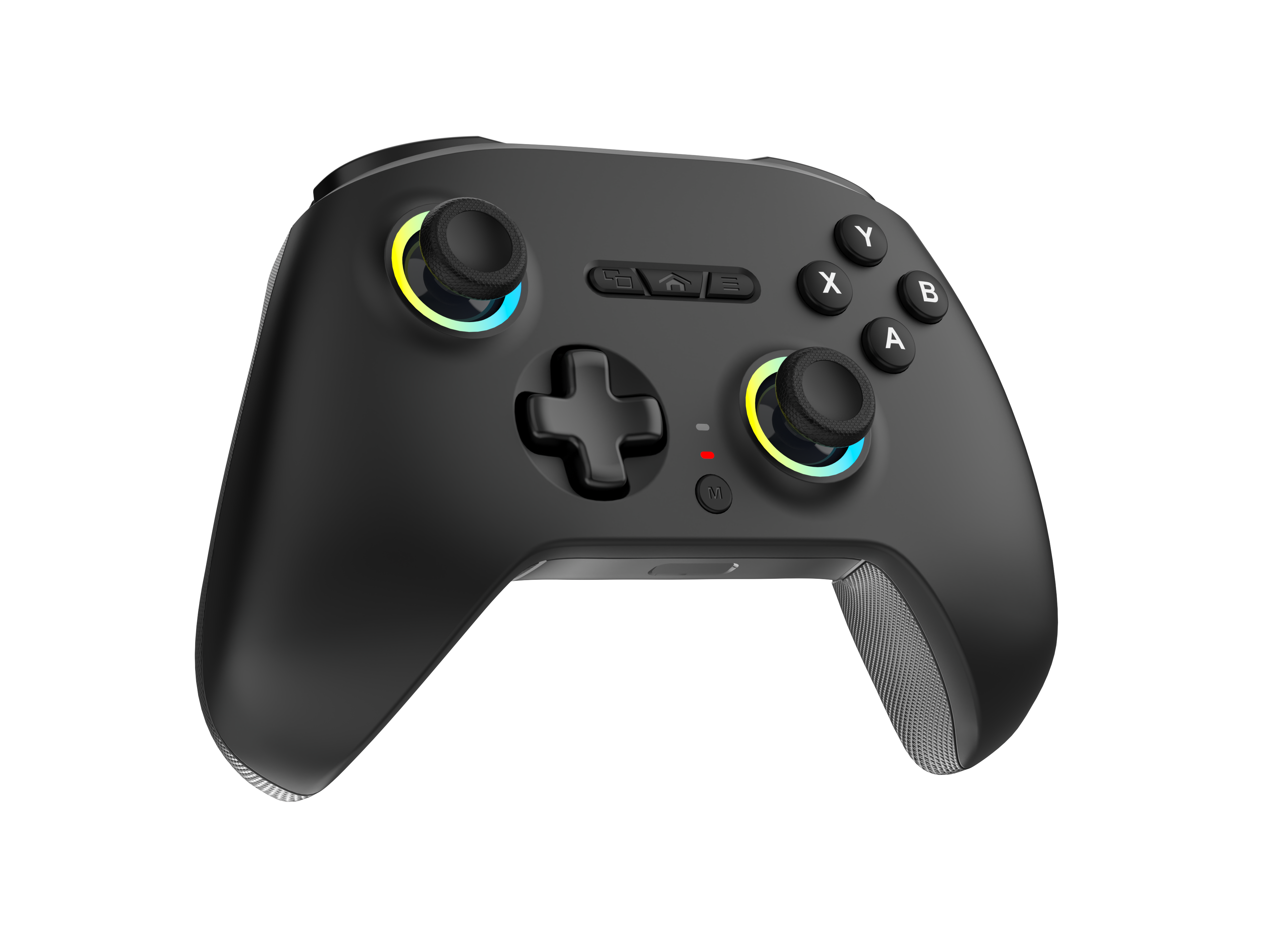 Claw's Tactical Mortal 2.4 Ghz/BT Çift Kablosuz Mod - Chromatic RGB - Makro - Silikon Switch - HALL 3D - Titreşimli - Turbo Modu - 18 Tuşlu Gamepad - Blackout Yellow