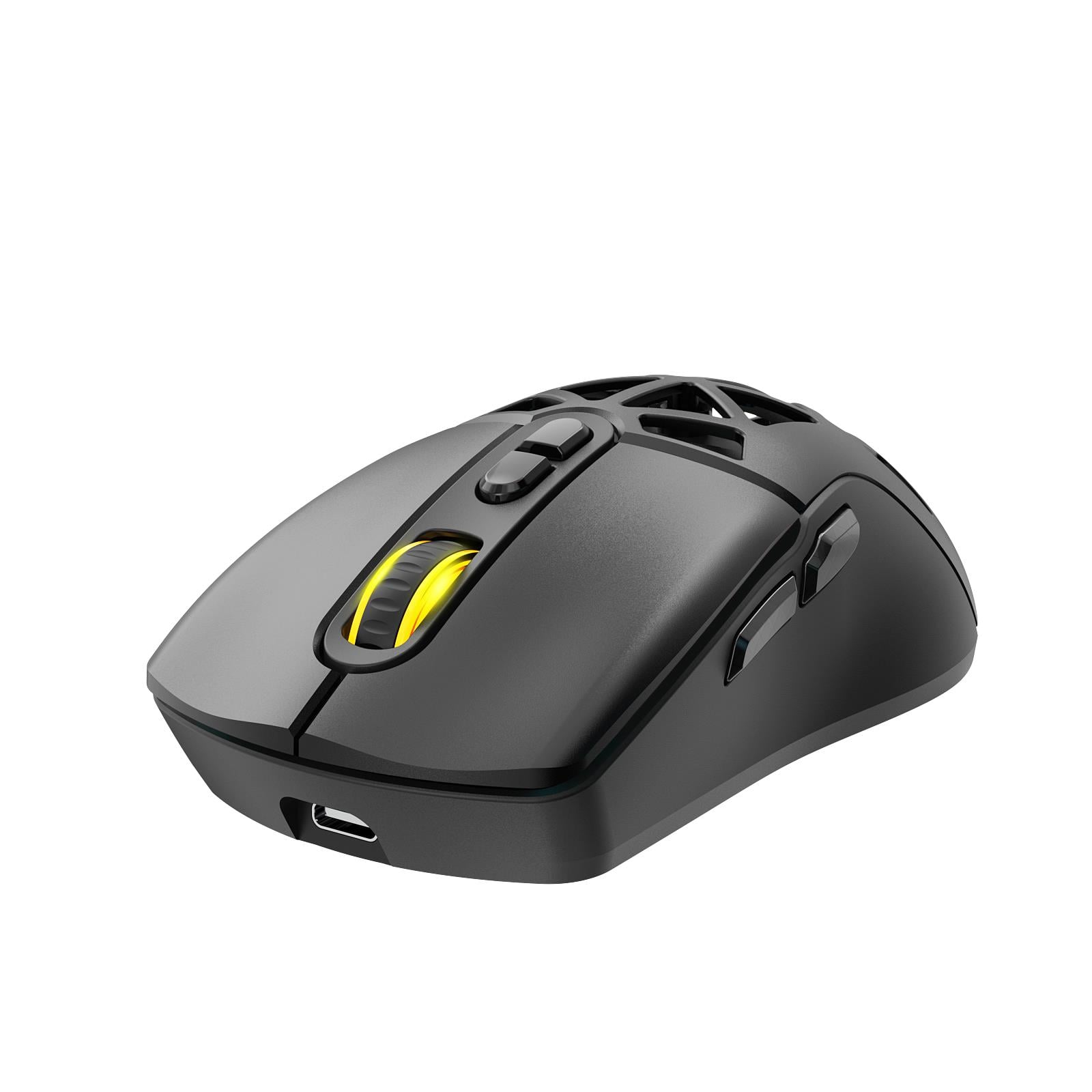 Nexus Air V1 Kablosuz 10000 Dpi Pixart PMW3325 Sensör Makro Yazılımlı & Değiştirilebilir Kapaklı RGB Kablosuz Gaming Mouse