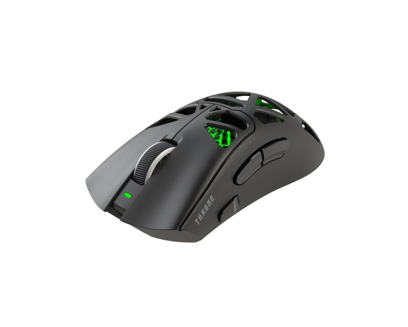 Throne Catalyst Core Tri-Mode Kablosuz Oyuncu Mouse - 12.000 DPI Ayarlanabilir Sensör, Ultra Hafif Bal Peteği Gövde (67g), 1000Hz Polling Rate, Bluetooth + 2.4GHz + Type-C Gaming Mouse