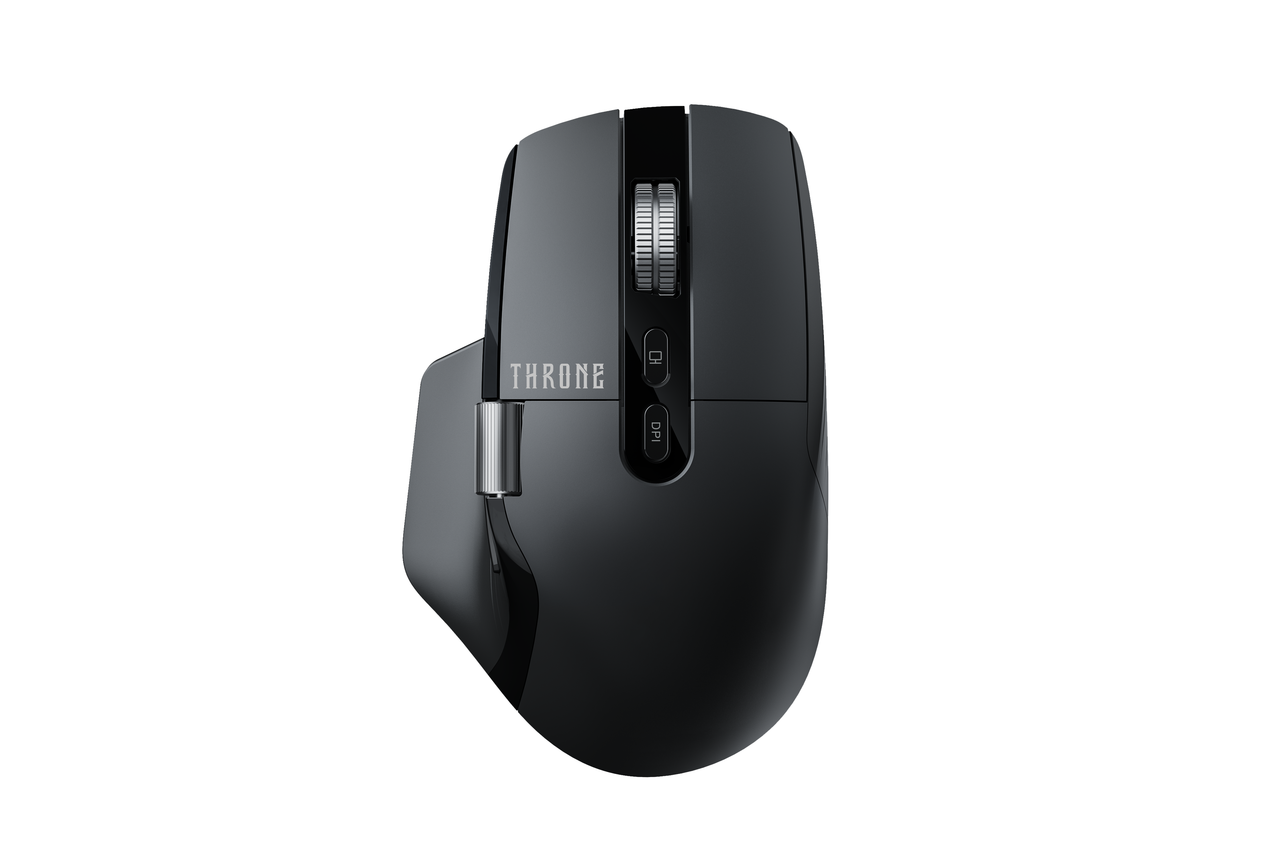Throne Elite M1 OLED Ekranlı Kablosuz Oyuncu ve Ofis Mouse - 7 Butonlu, Tri-Mode Bağlantı (2.4GHz + Bluetooth + Type-C Kablolu), Şarj Edilebilir Makro Yazılım Destekli Premium Mouse