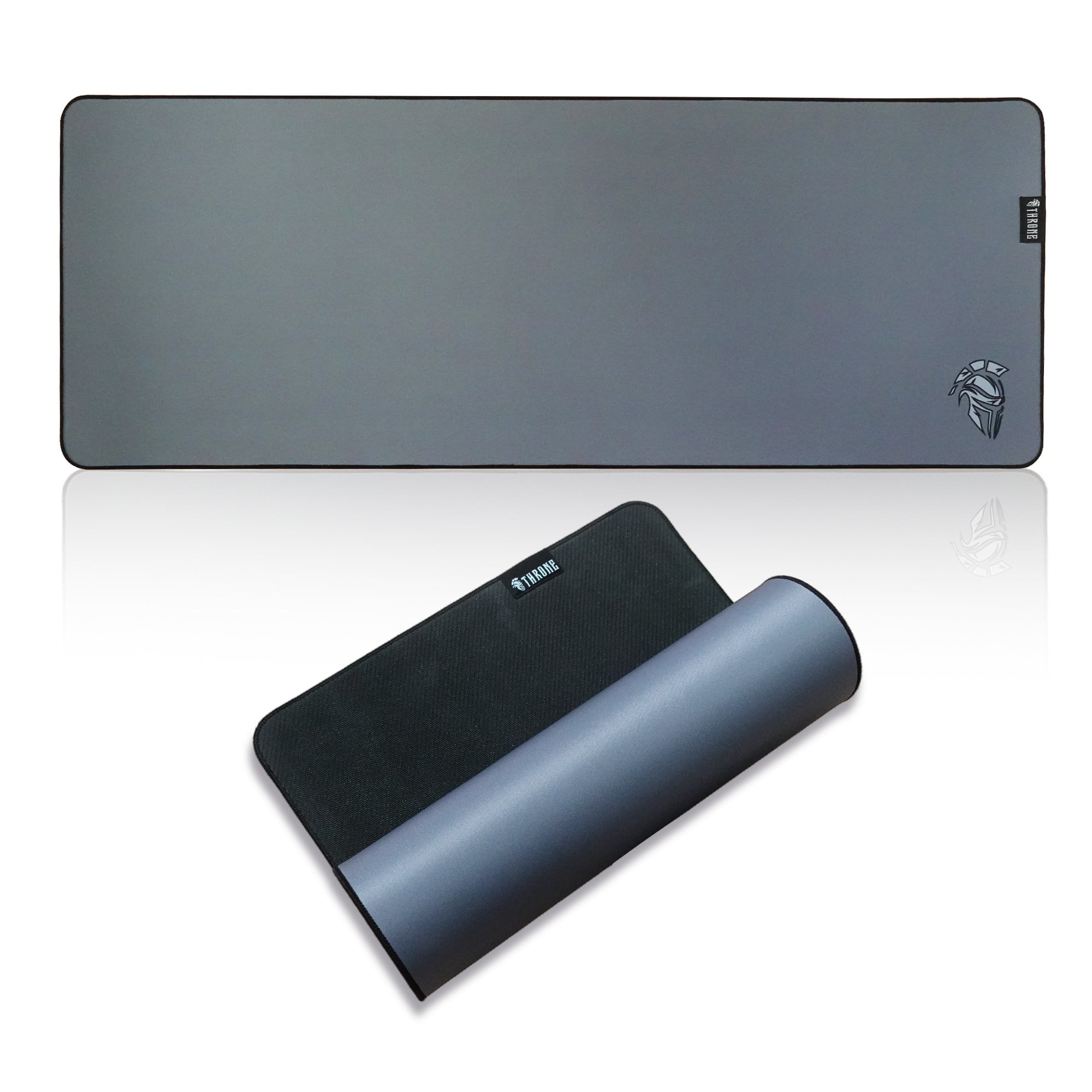 THRONE Moon Gray 80X30CM Hybrid Kumaş - 4mm Kalınlık - XL Premium E-Sport Gaming Mousepad