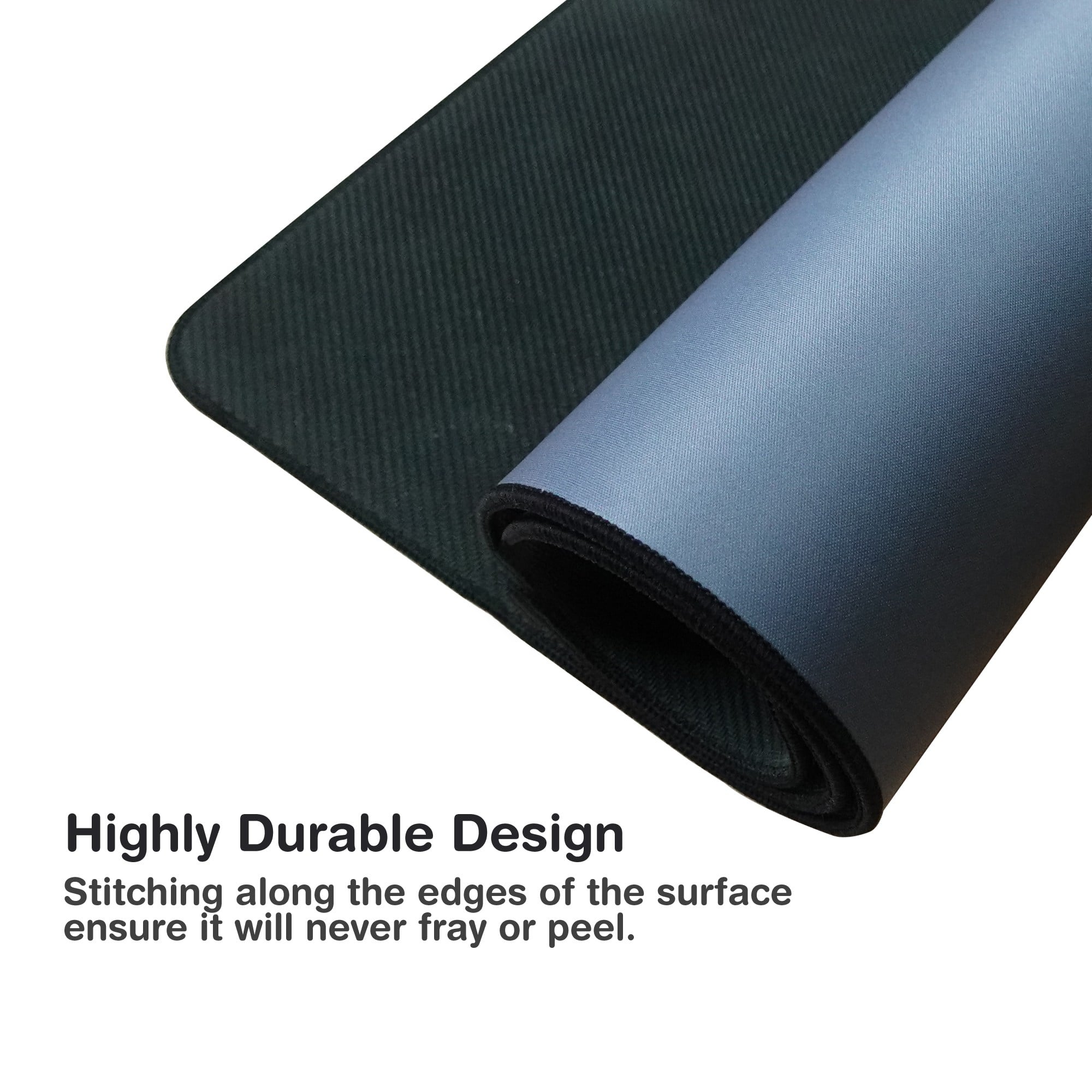 THRONE Moon Gray 80X30CM Hybrid Kumaş - 4mm Kalınlık - XL Premium E-Sport Gaming Mousepad