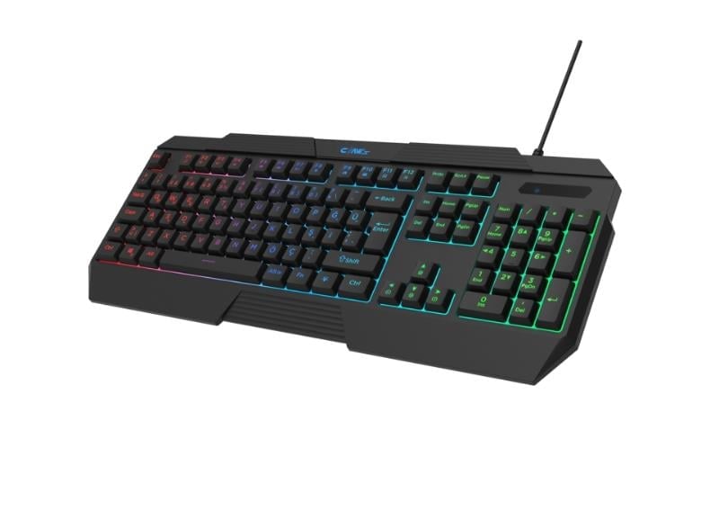Thunderstrike Rgb Işıklandırma - 1000Hz Polling Rate - Örgü Kablolu Membran Oyuncu Klavyesi