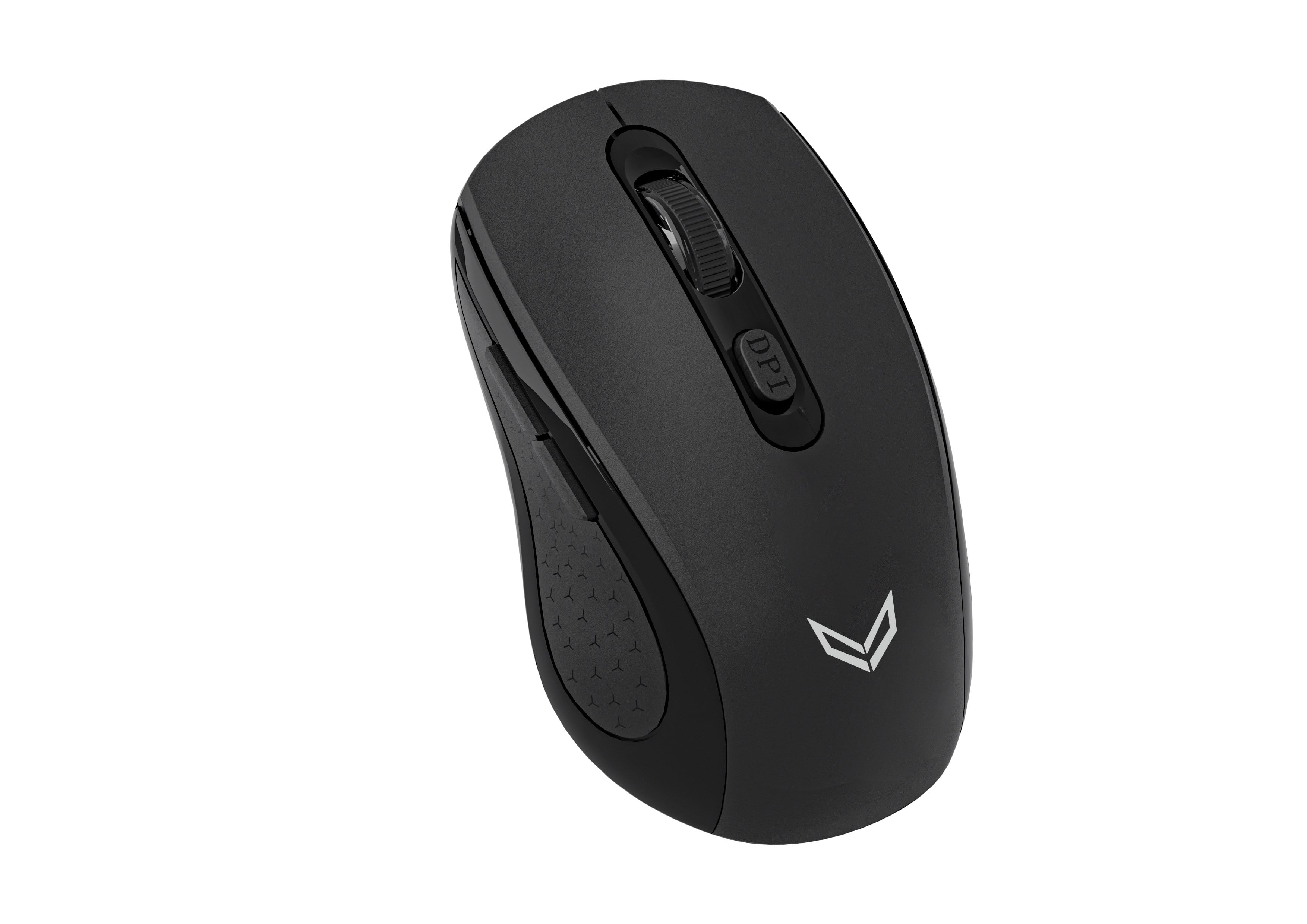 Valor Optic Active SwiftCharge Kablosuz Mouse - 1600 DPI Ayarlanabilir Optik Sensör, 5 Butonlu, Type-C Şarj Edilebilir 500mAh Bataryalı, 25 Güne Varan Pil Ömürlü Hafif Ofis Mouse - Siyah