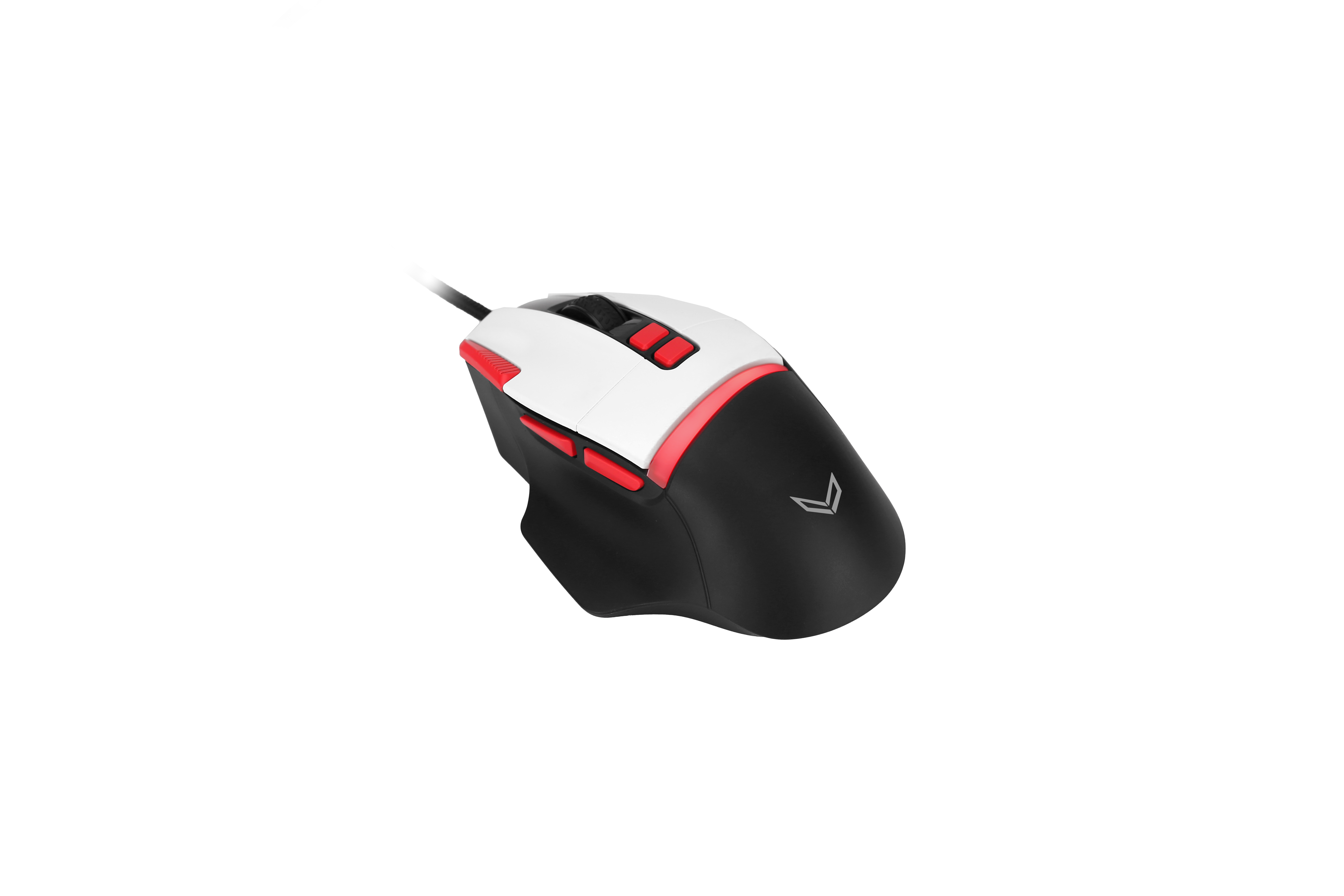 Valor Type-A M1 Kablolu Oyuncu Mouse - 7200 DPI Optik Sensör, 8 Fonksiyonel Butonlu, Ateş Tuşlu (Fire Button), Rainbow RGB Işıklı, Örgü Kablolu Makro Oyuncu Mouse - GM-325