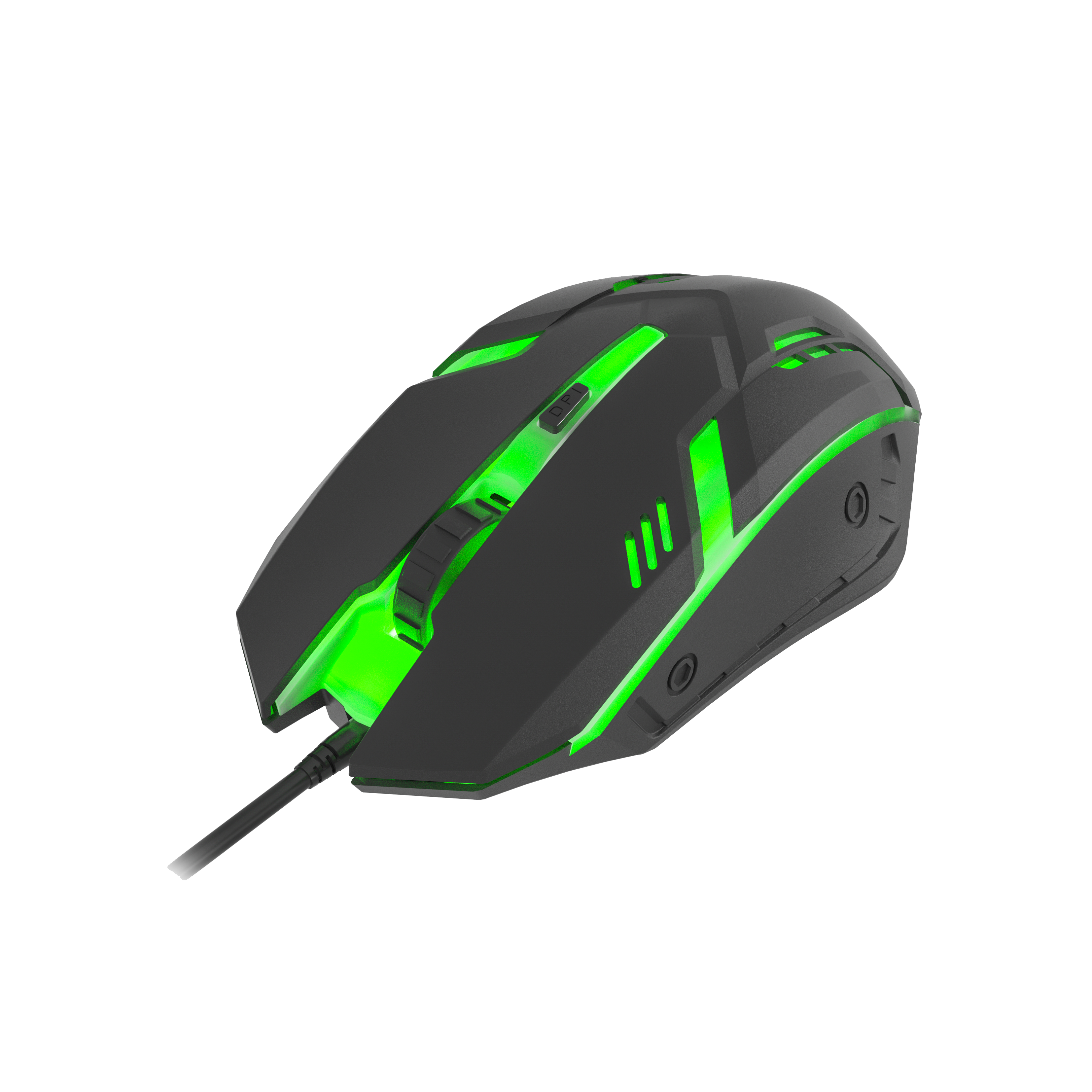 Viper 1500 Dpi Rainbow LED Özel Abs Doku 4d Gaming Mouse