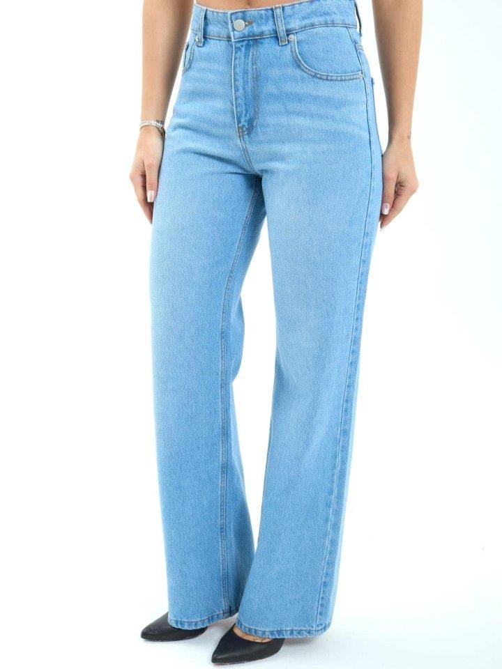 7044 KOT PANTOLON-MAVİ