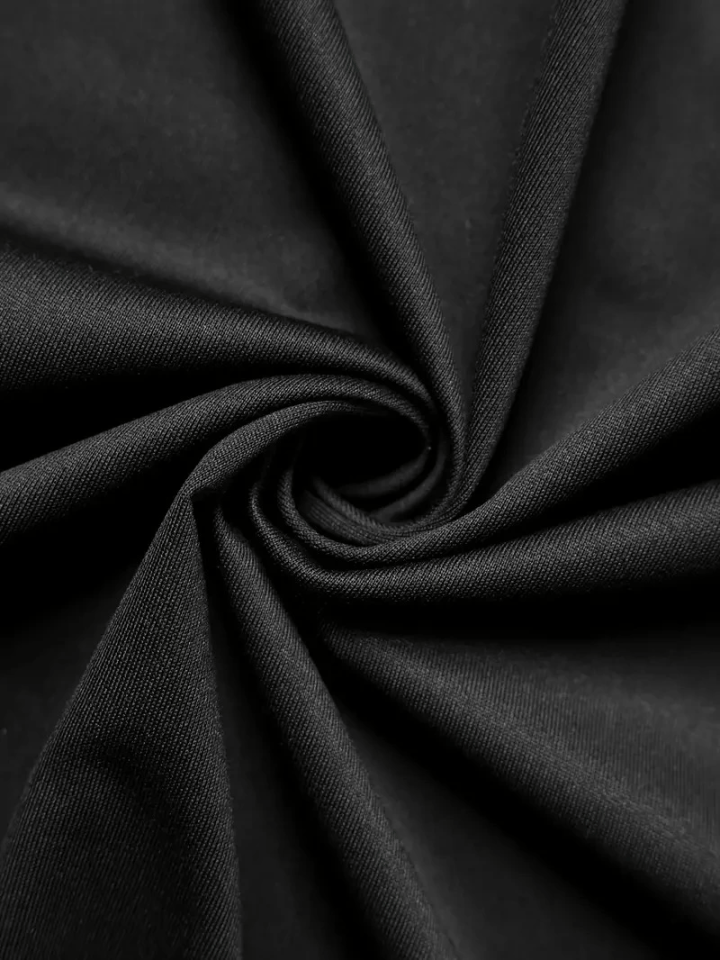 Baskılı Oversize Bisiklet Yaka T-shirt - Siyah